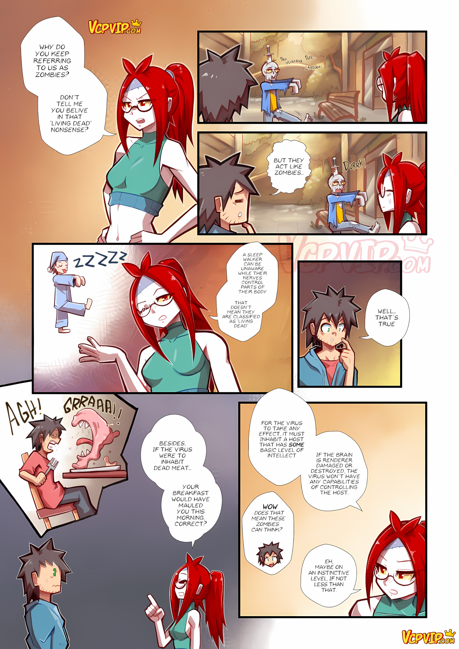Cherry Road [Mr.E], Cherry Road - Concerns Of A Zombie 7, page 16 of 33