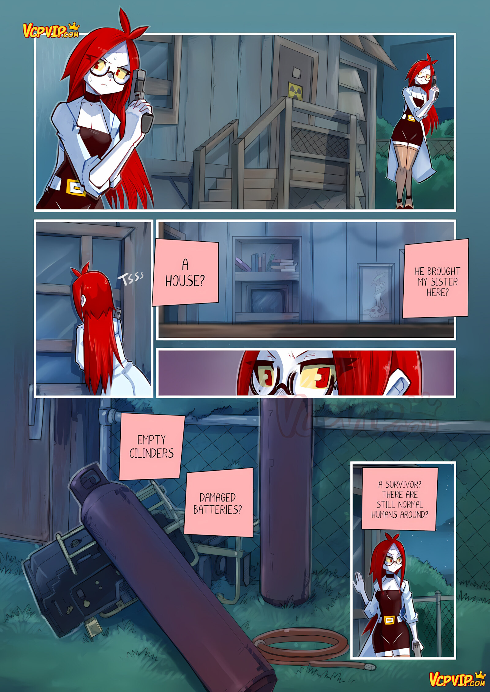 Cherry Road [Mr.E], Cherry Road - Concerns Of A Zombie 7, page 8 of 33
