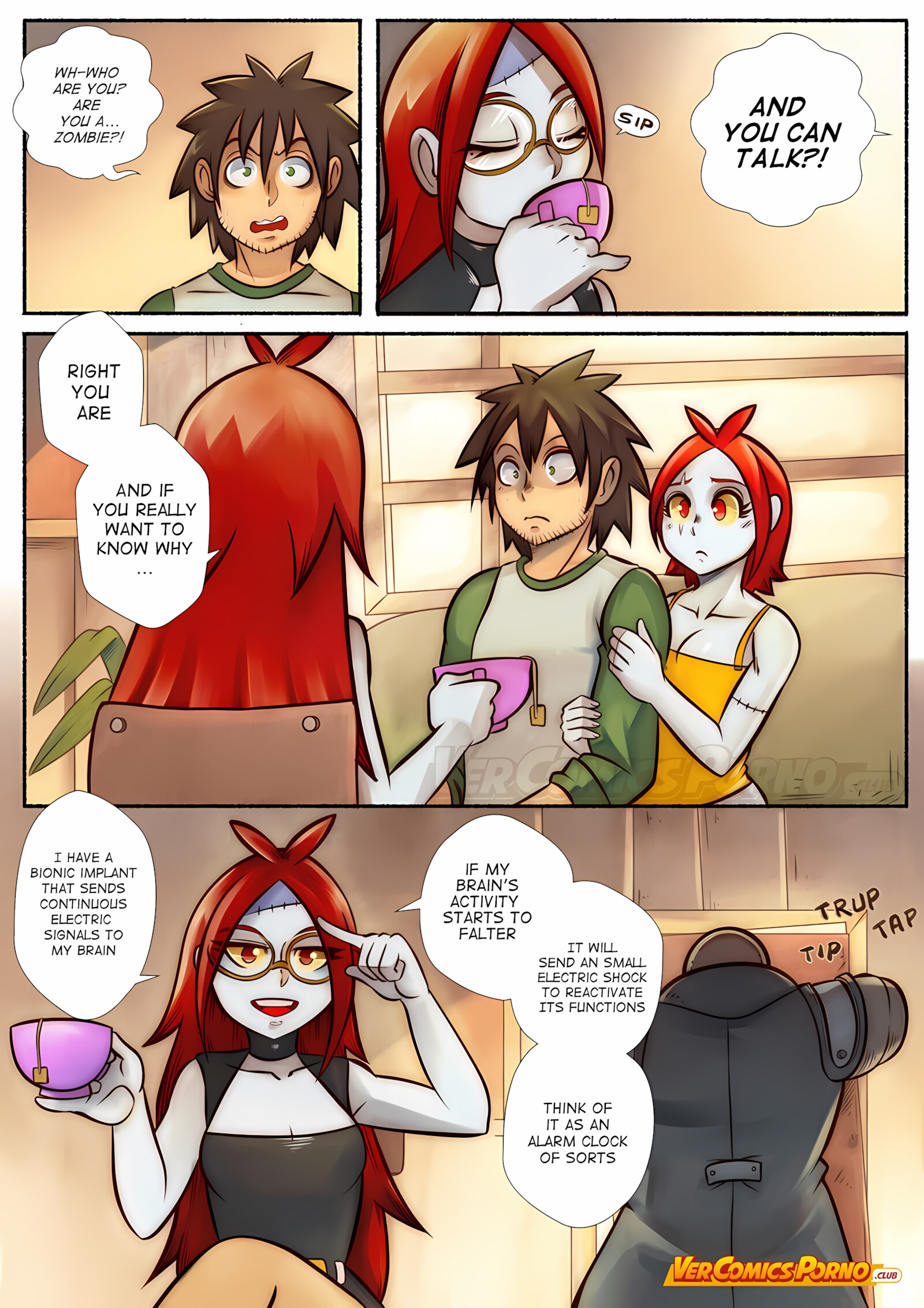 Cherry Road [Mr.E], Cherry Road - Chatting With A Zombie 5, page 7 of 24