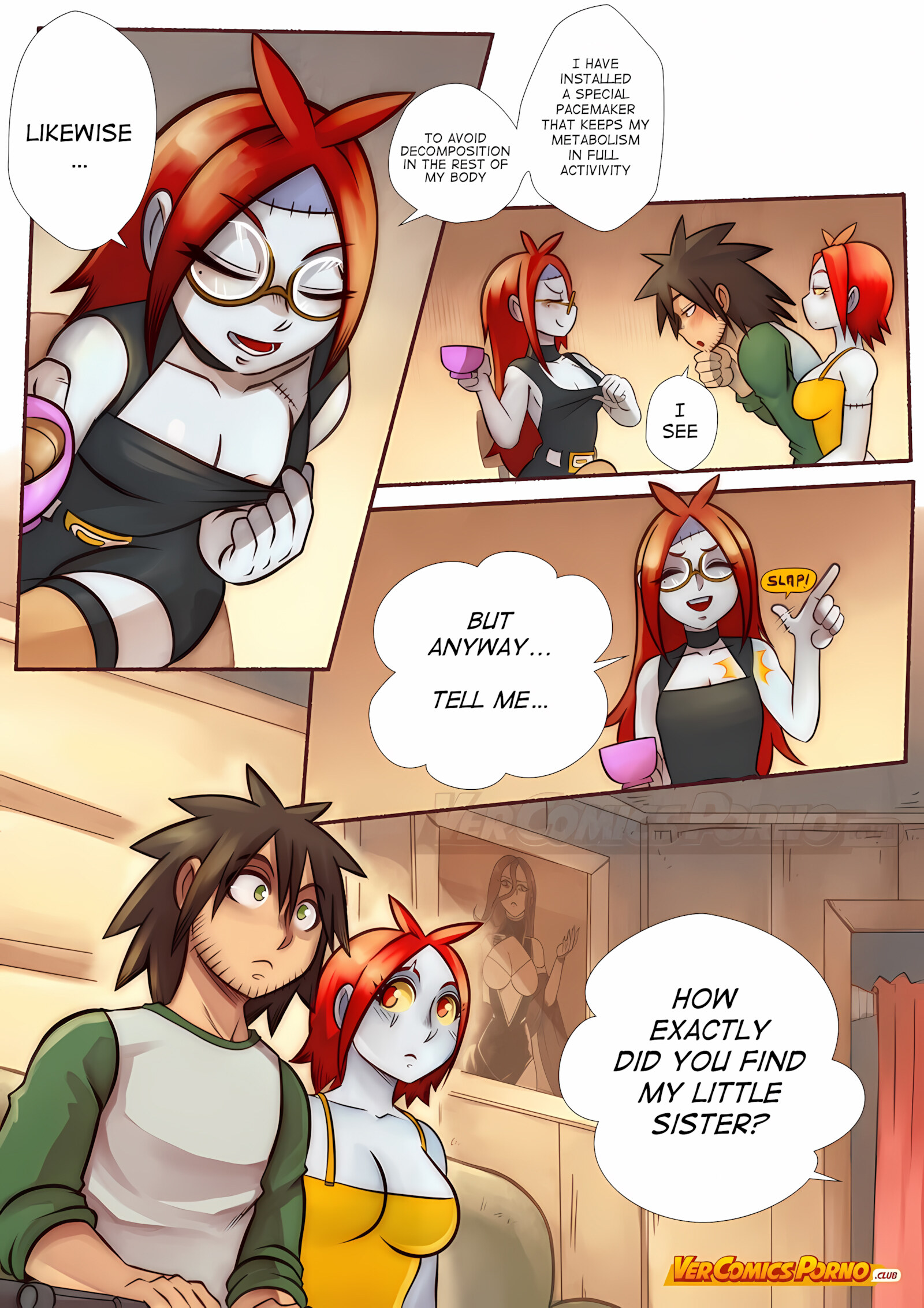 Cherry Road [Mr.E], Cherry Road - Chatting With A Zombie 5, page 8 of 24