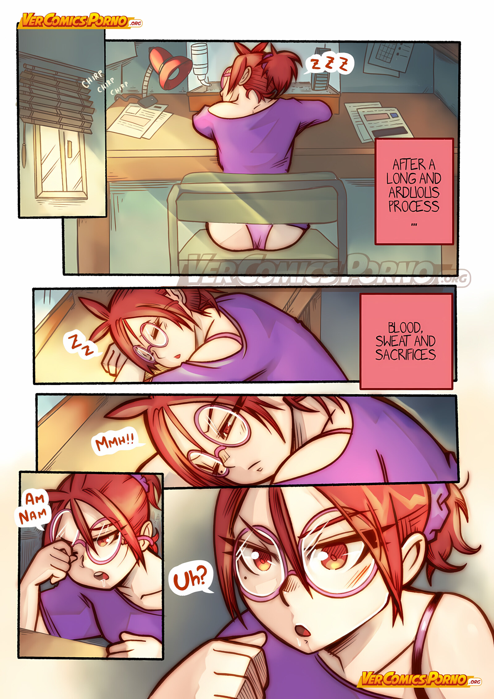 Cherry Road [Mr.E], Cherry Road - A Zombie Knocks On My Door 4, page 14 of 26