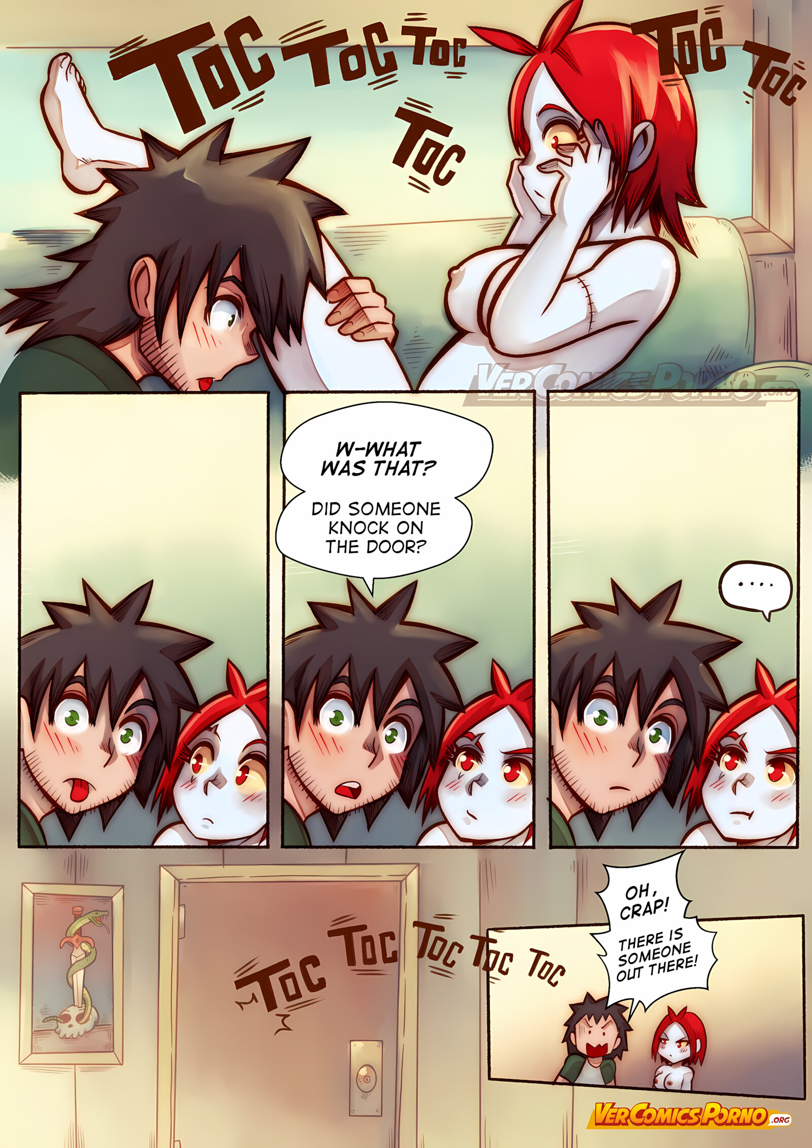 Cherry Road [Mr.E], Cherry Road - A Zombie Knocks On My Door 4, page 22 of 26