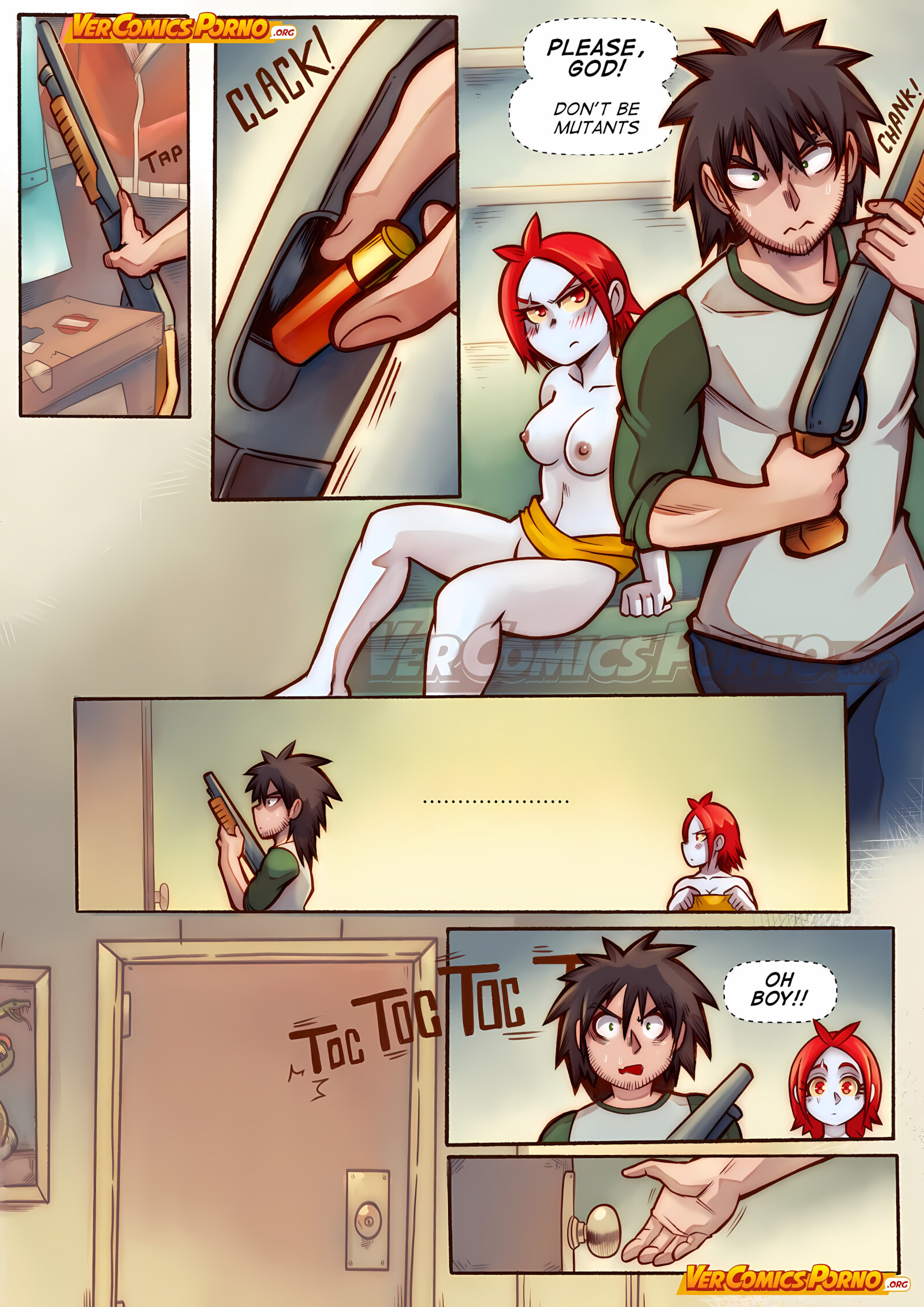 Cherry Road [Mr.E], Cherry Road - A Zombie Knocks On My Door 4, page 23 of 26