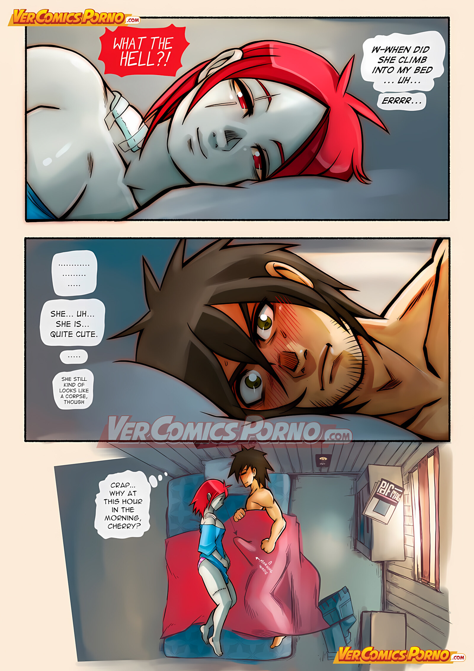 Cherry Road [Mr.E], Cherry Road - A Zombie Fell For Me 1, page 12 of 27
