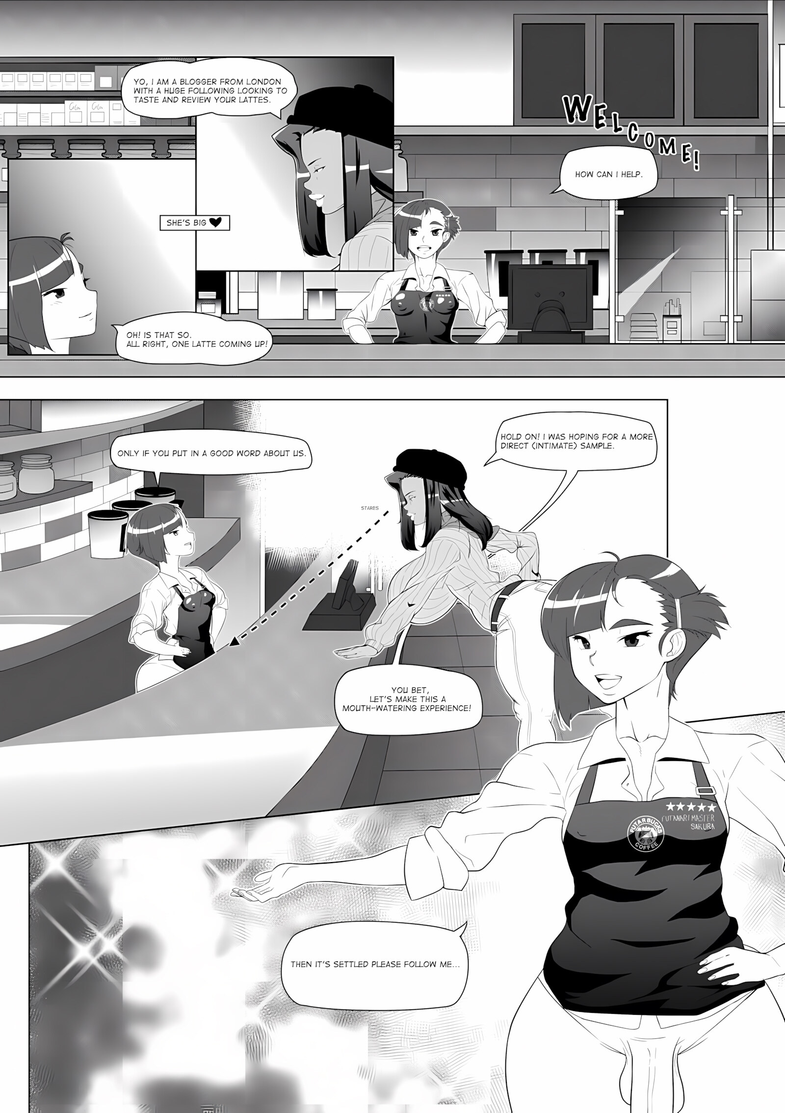Chokolat Coffeeee [TsunTsun], Chokolat Coffeeee, page 4 of 11