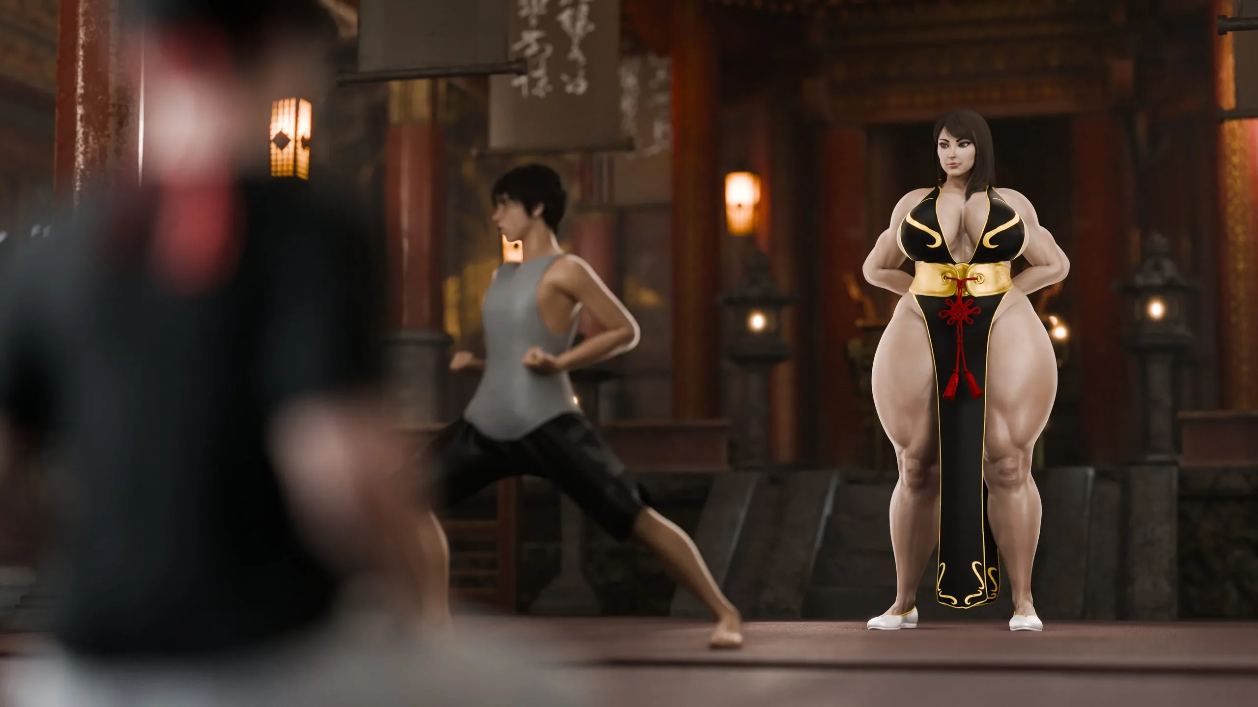 Chun-Li (Street Fighter), 7.5 . Chun-Li's Favorite Student 3 - Textless - Chapter 7 (Street Fighter), page 209 of 238