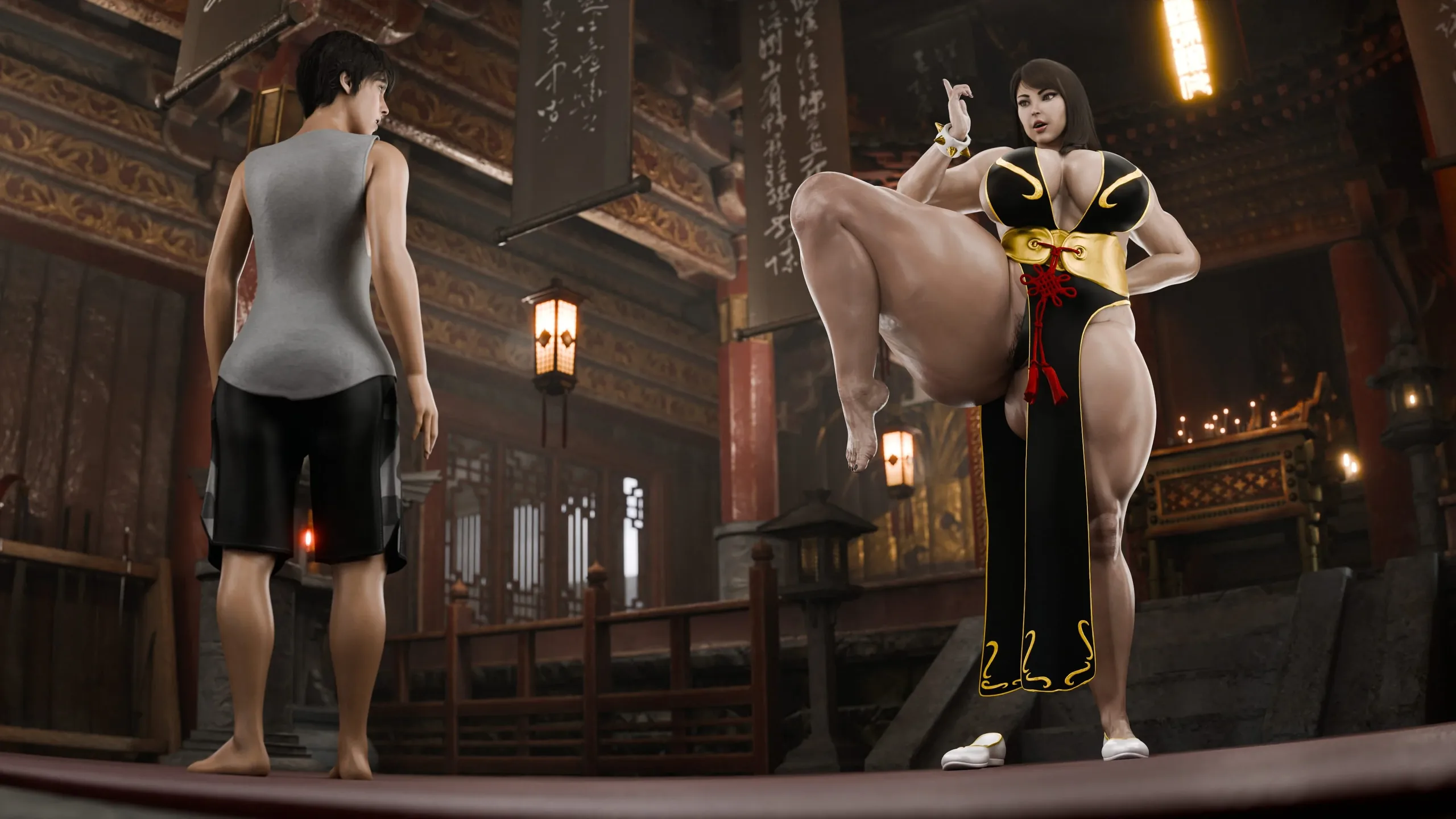 Chun-Li (Street Fighter), 7.5 . Chun-Li's Favorite Student 3 - Textless - Chapter 7 (Street Fighter), page 30 of 238