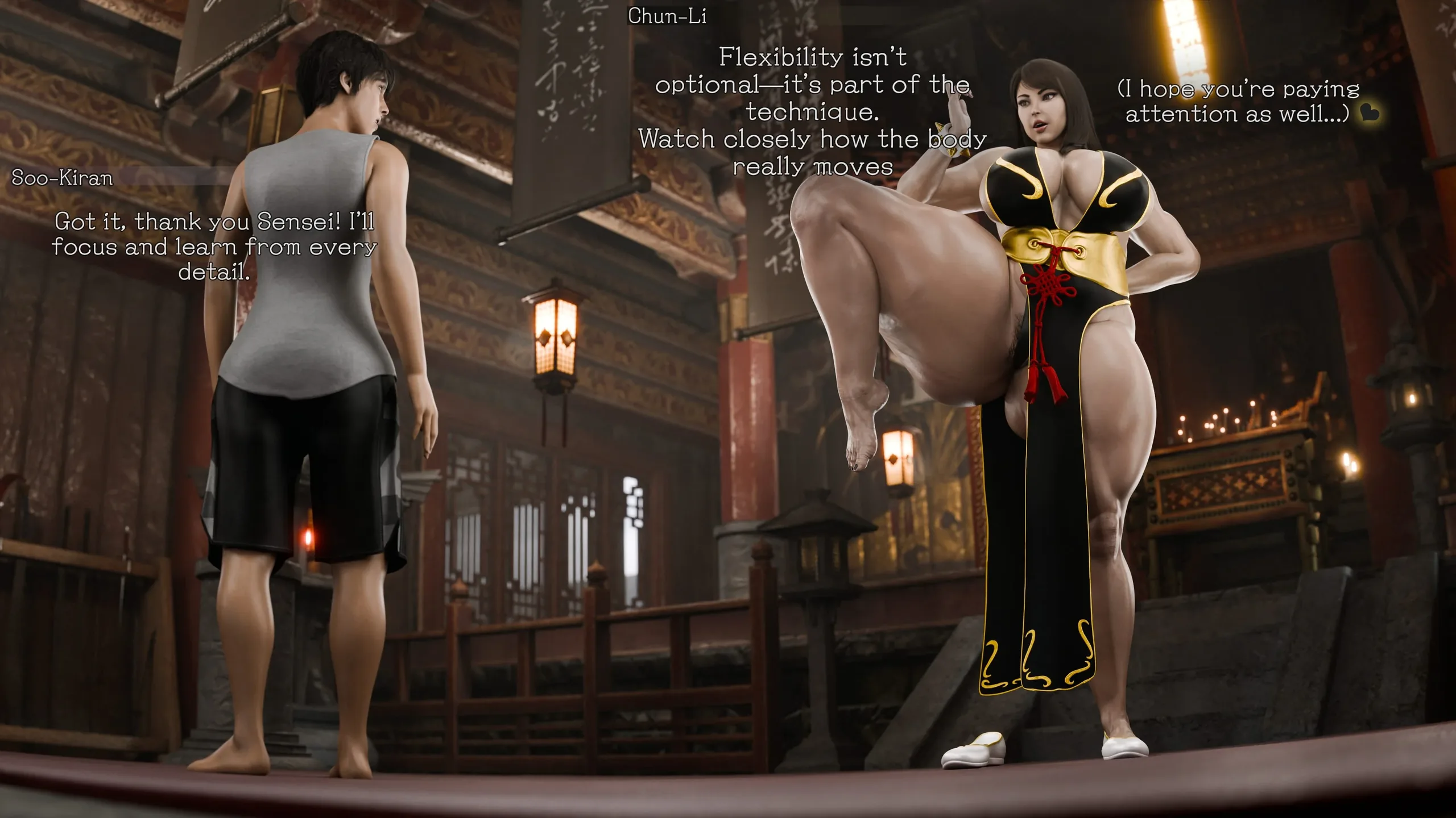 Chun-Li (Street Fighter), 7 . Chun-Li's Favorite Student 3 - Chapter 7 (Street Fighter), page 31 of 176