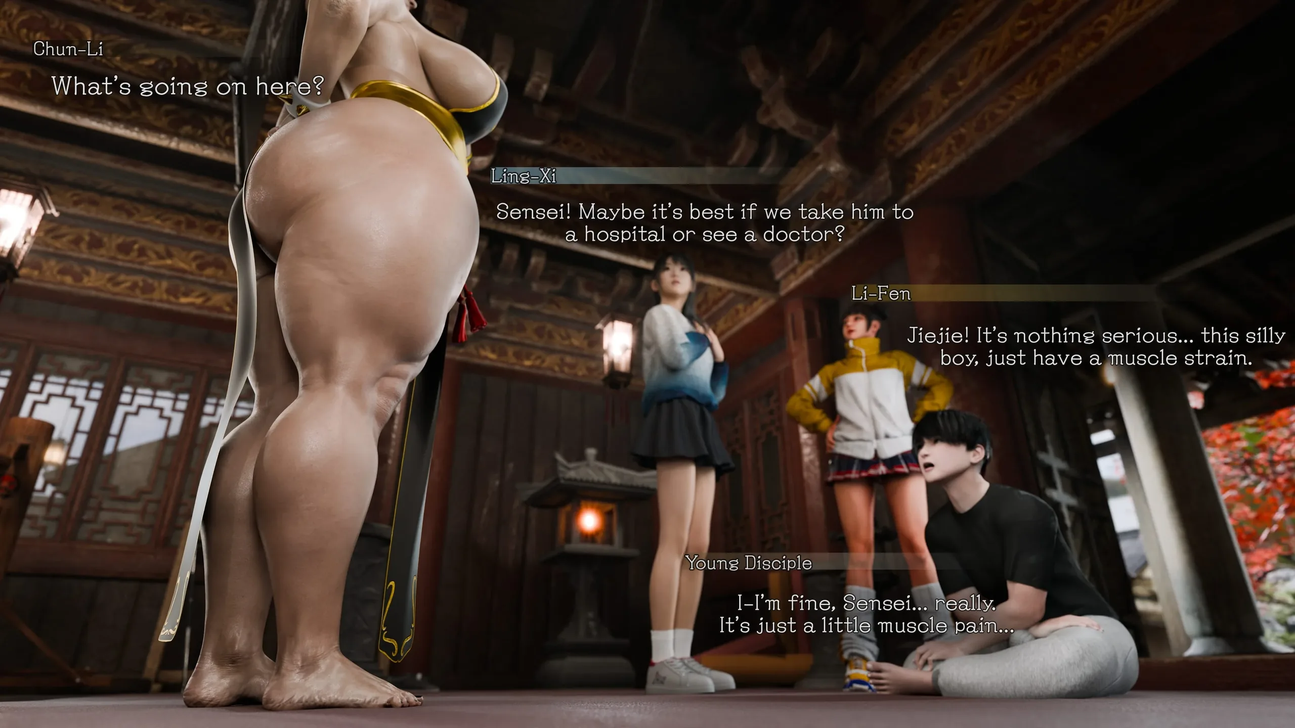 Chun-Li (Street Fighter), 7 . Chun-Li's Favorite Student 3 - Chapter 7 (Street Fighter), page 53 of 176