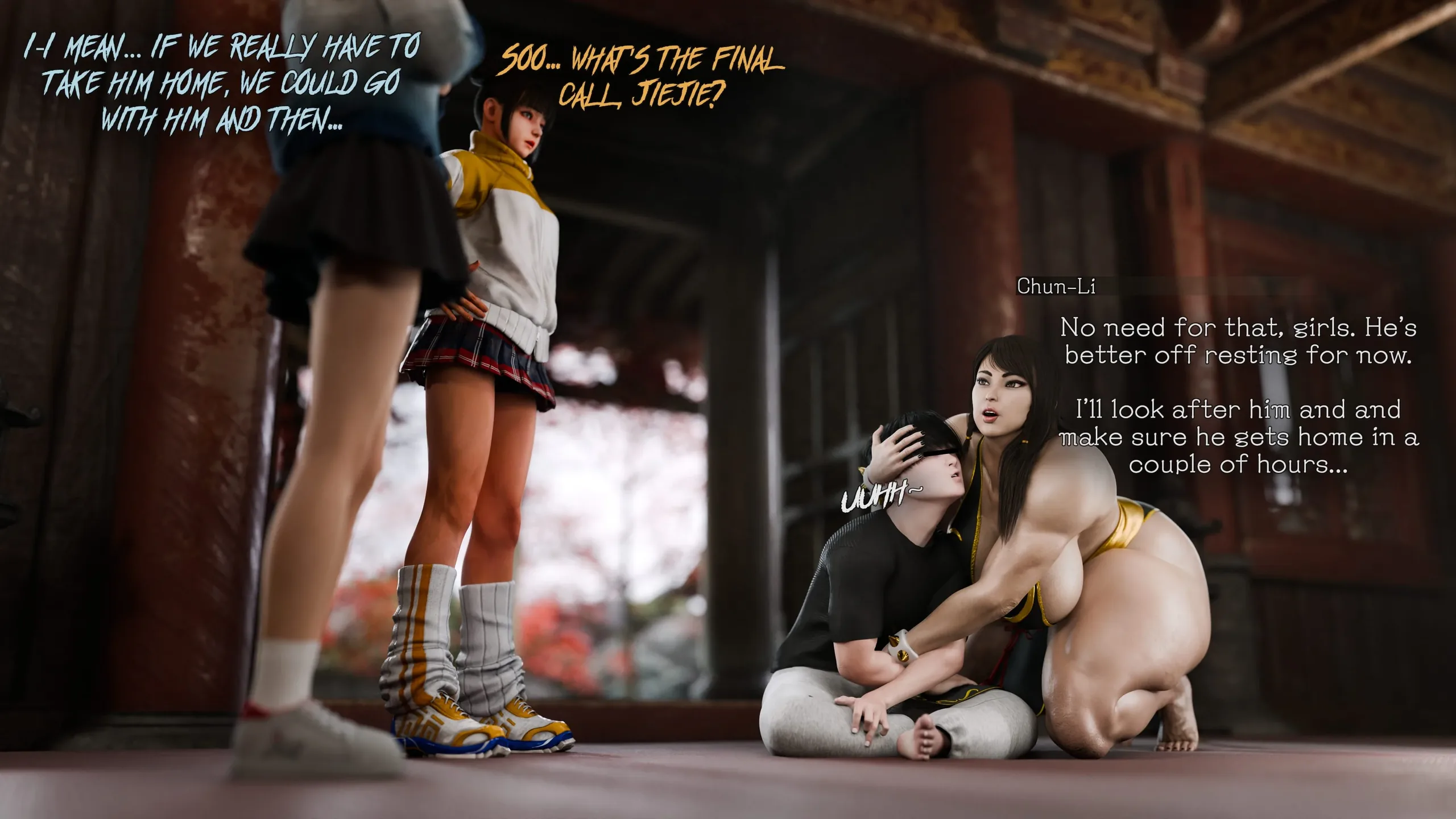 Chun-Li (Street Fighter), 7 . Chun-Li's Favorite Student 3 - Chapter 7 (Street Fighter), page 61 of 176