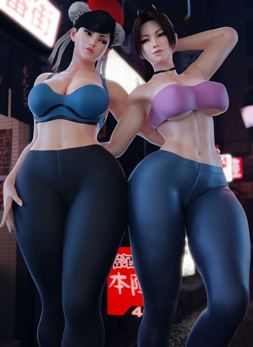 Chun-Li (Street Fighter), 2 . Chun-Li Ft. Mai - Chapter 2 (Street Fighter), page 1 of 16