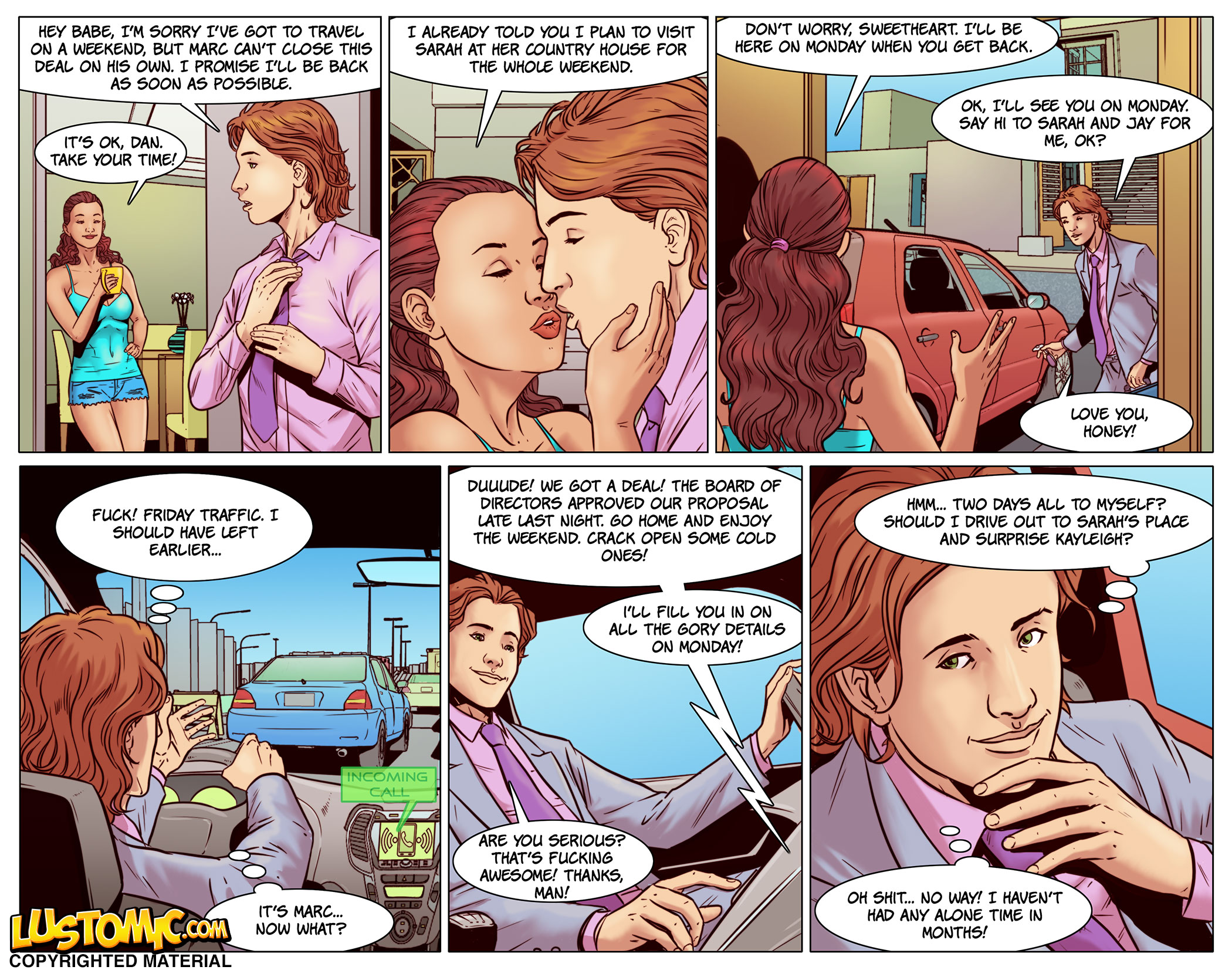 Closet Cuckold [Lustomic], Closet Cuckold, page 1 of 12