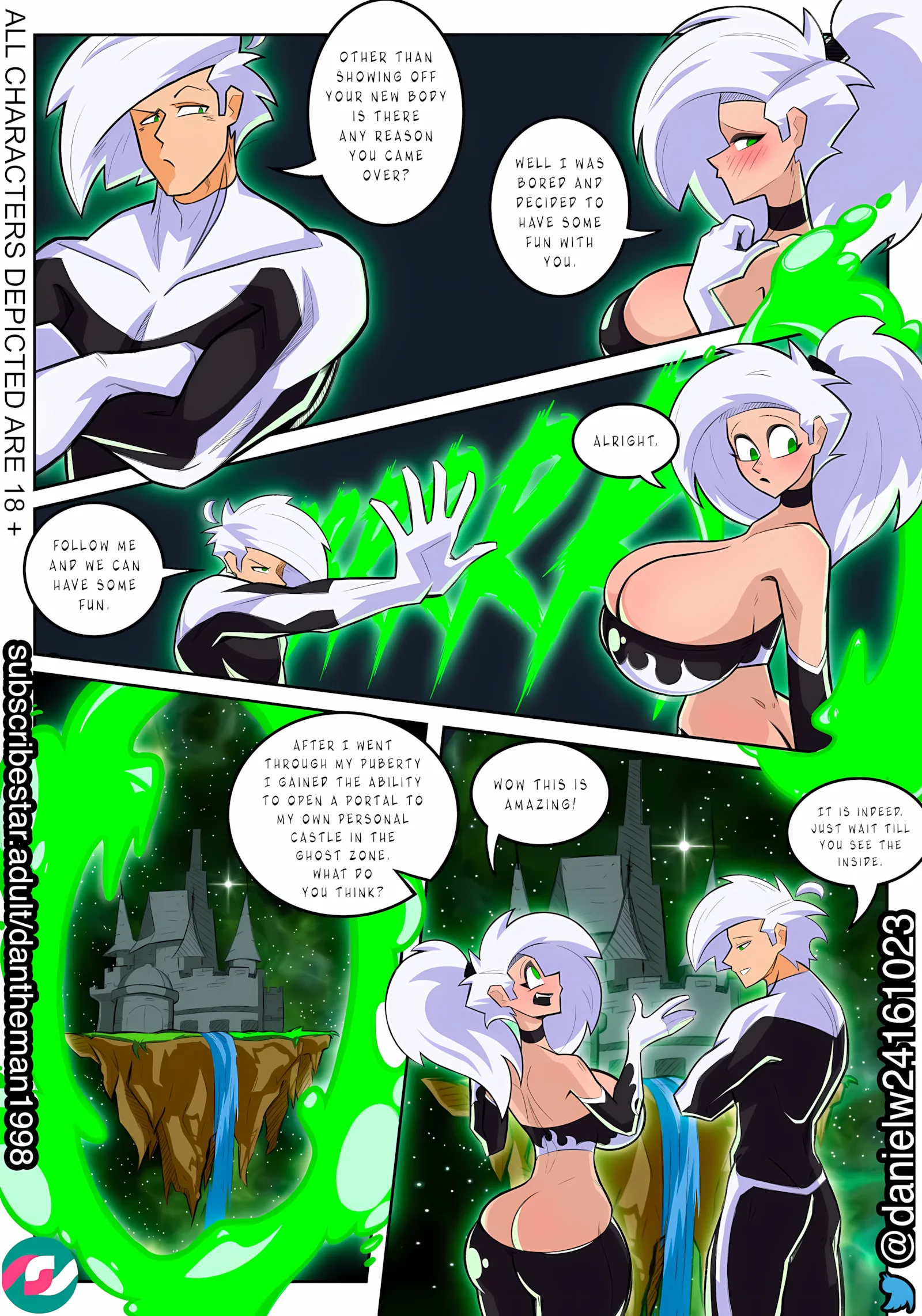 Danny’s Growth Spurt [Scarlet Bear/Dantheman], Danny's Growth Spurt 2, page 13 of 43