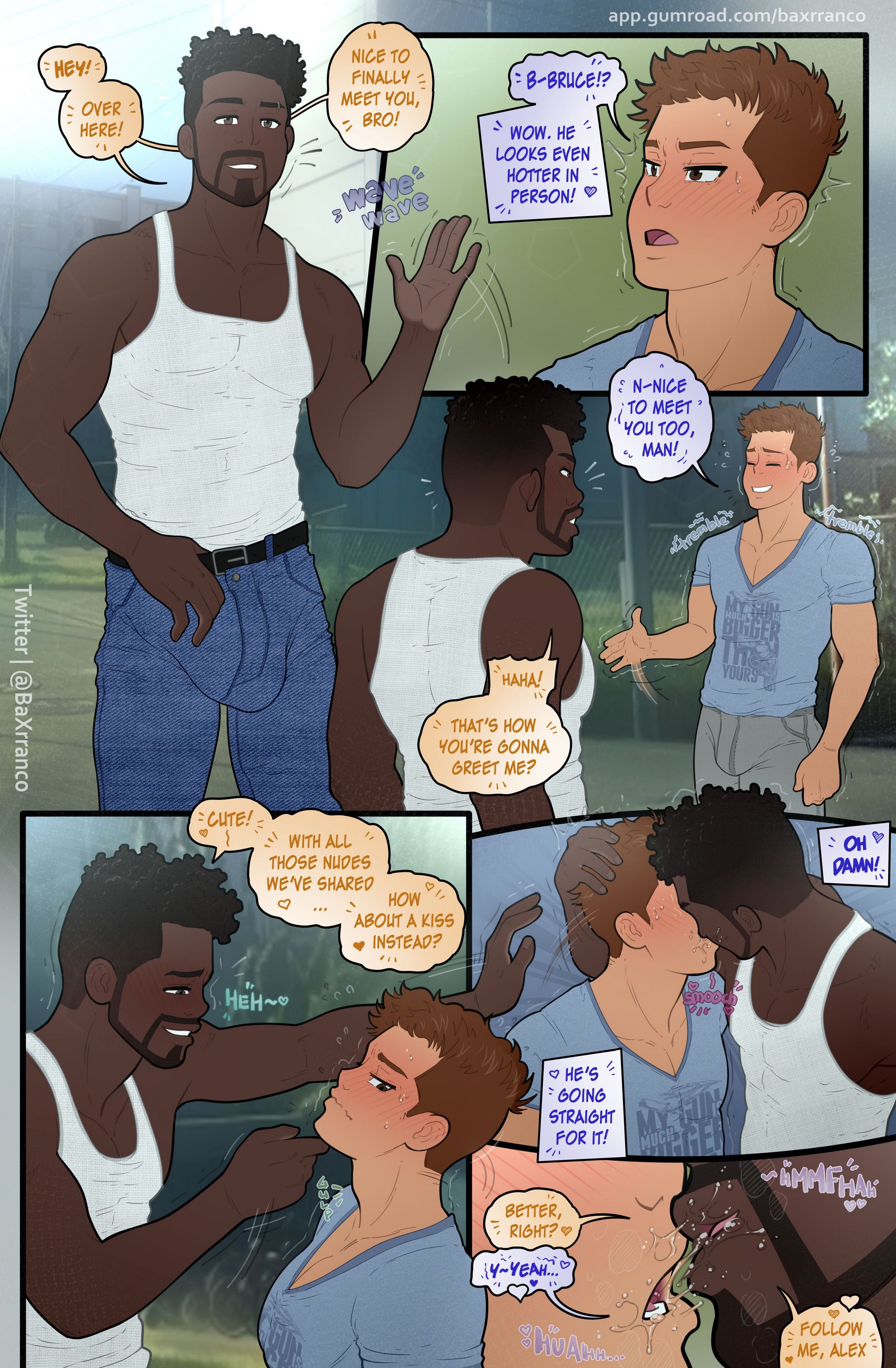 E-Friend In The Flesh [BaXrranco], E-Friend In The Flesh, page 1 of 5