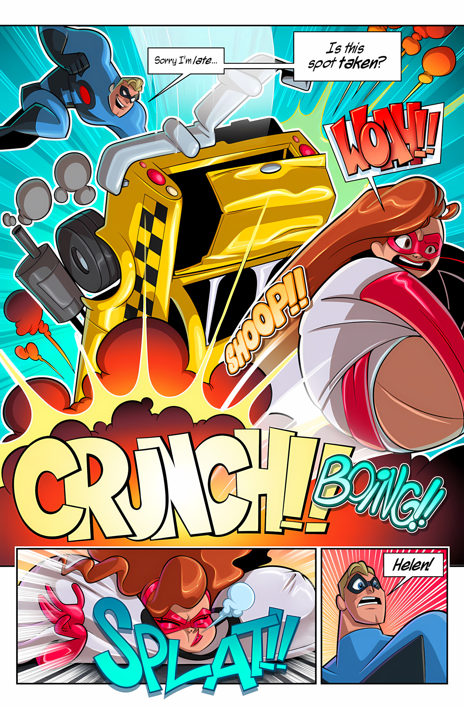 Elastigal: One Fight Stand [Gnomeoo], Elastigal: One Fight Stand, page 8 of 17