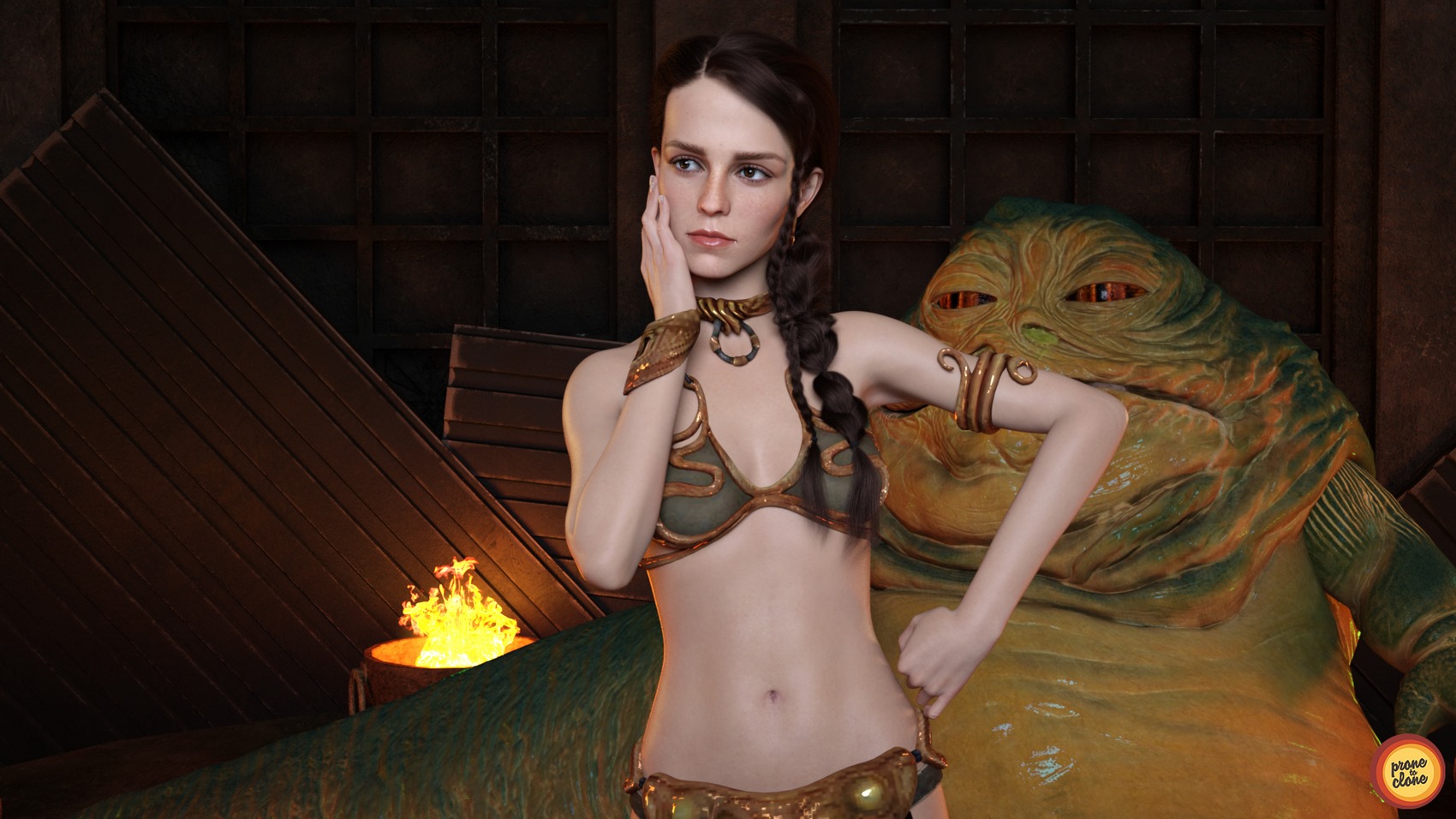 Emma Watson cosplay Star Wars [ProneToClone], Emma Watson cosplay Star Wars, page 4 of 30