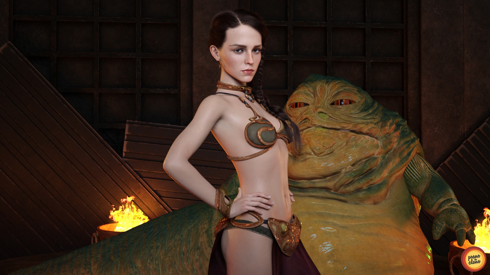 Emma Watson cosplay Star Wars [ProneToClone], Emma Watson cosplay Star Wars, page 6 of 30