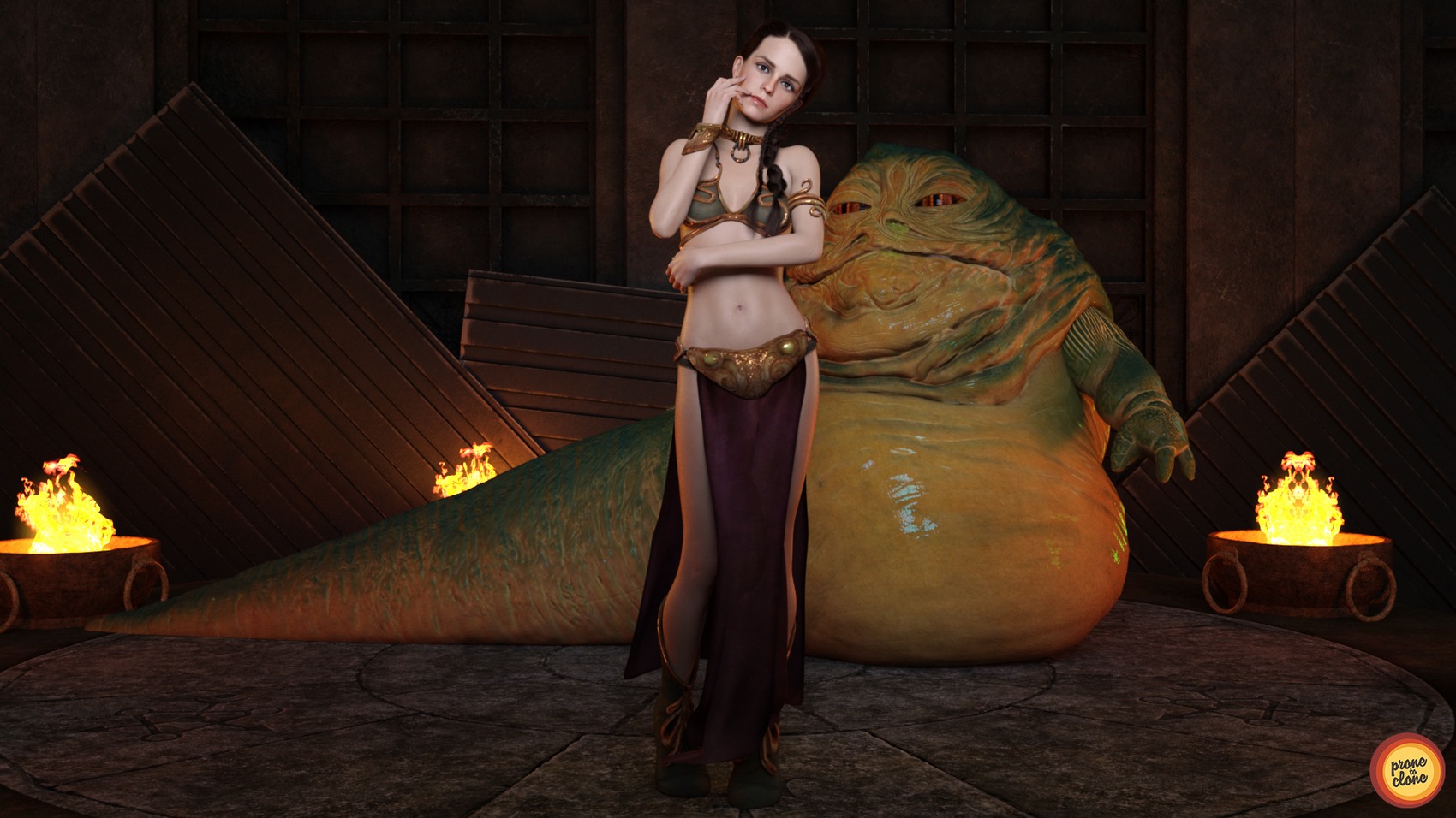 Emma Watson cosplay Star Wars [ProneToClone], Emma Watson cosplay Star Wars, page 7 of 30