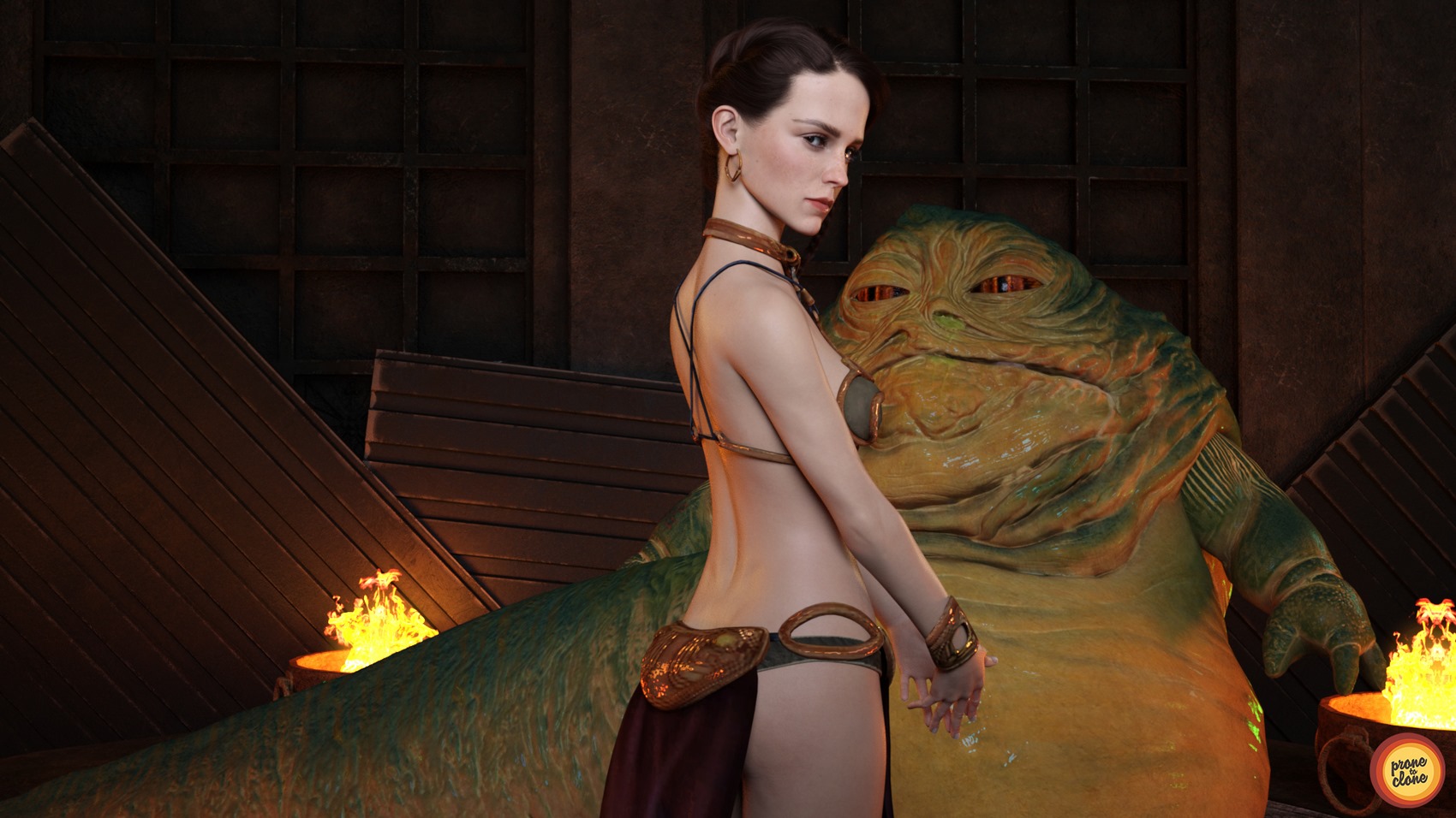 Emma Watson cosplay Star Wars [ProneToClone], Emma Watson cosplay Star Wars, page 8 of 30