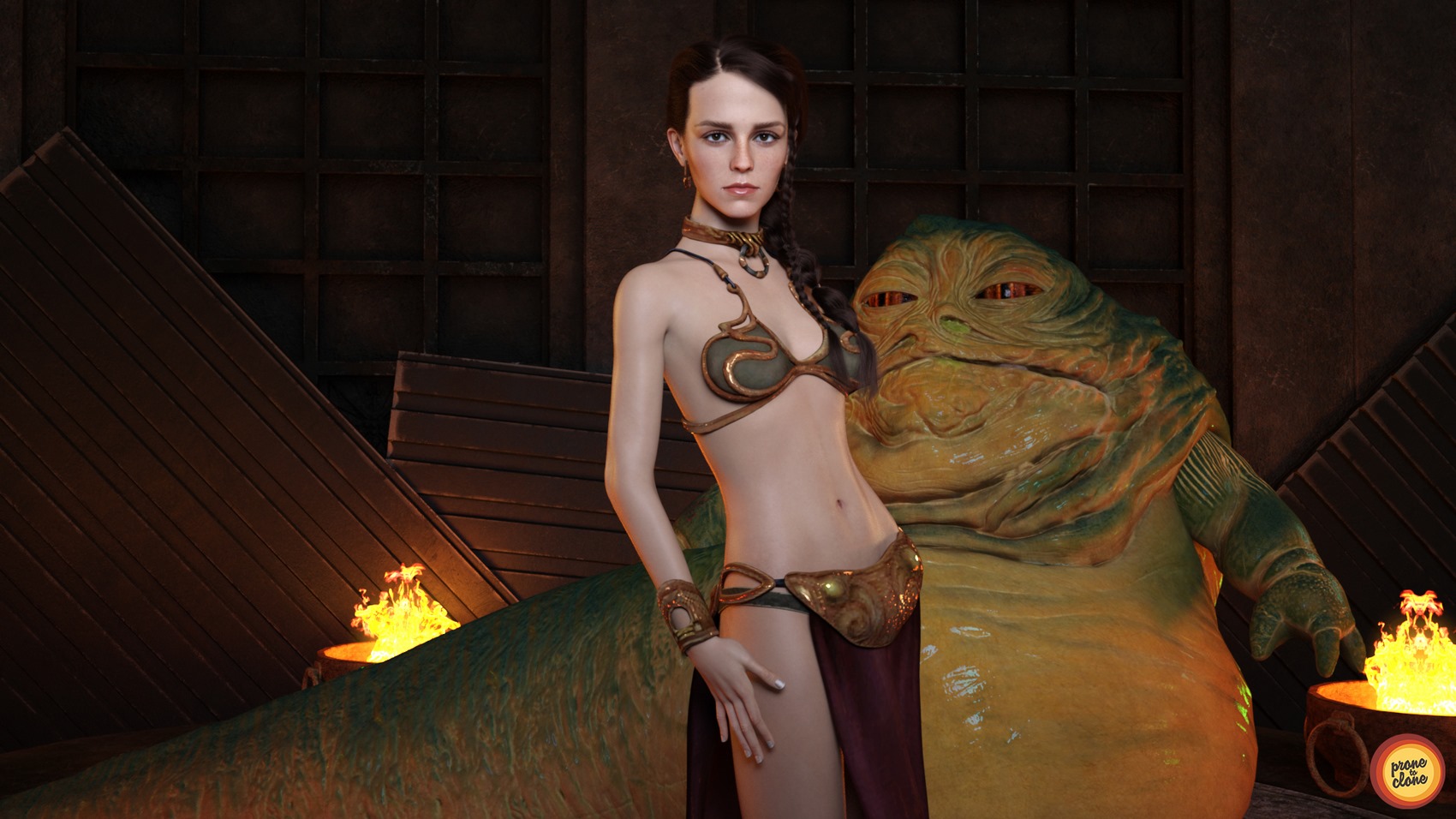 Emma Watson cosplay Star Wars [ProneToClone], Emma Watson cosplay Star Wars, page 9 of 30