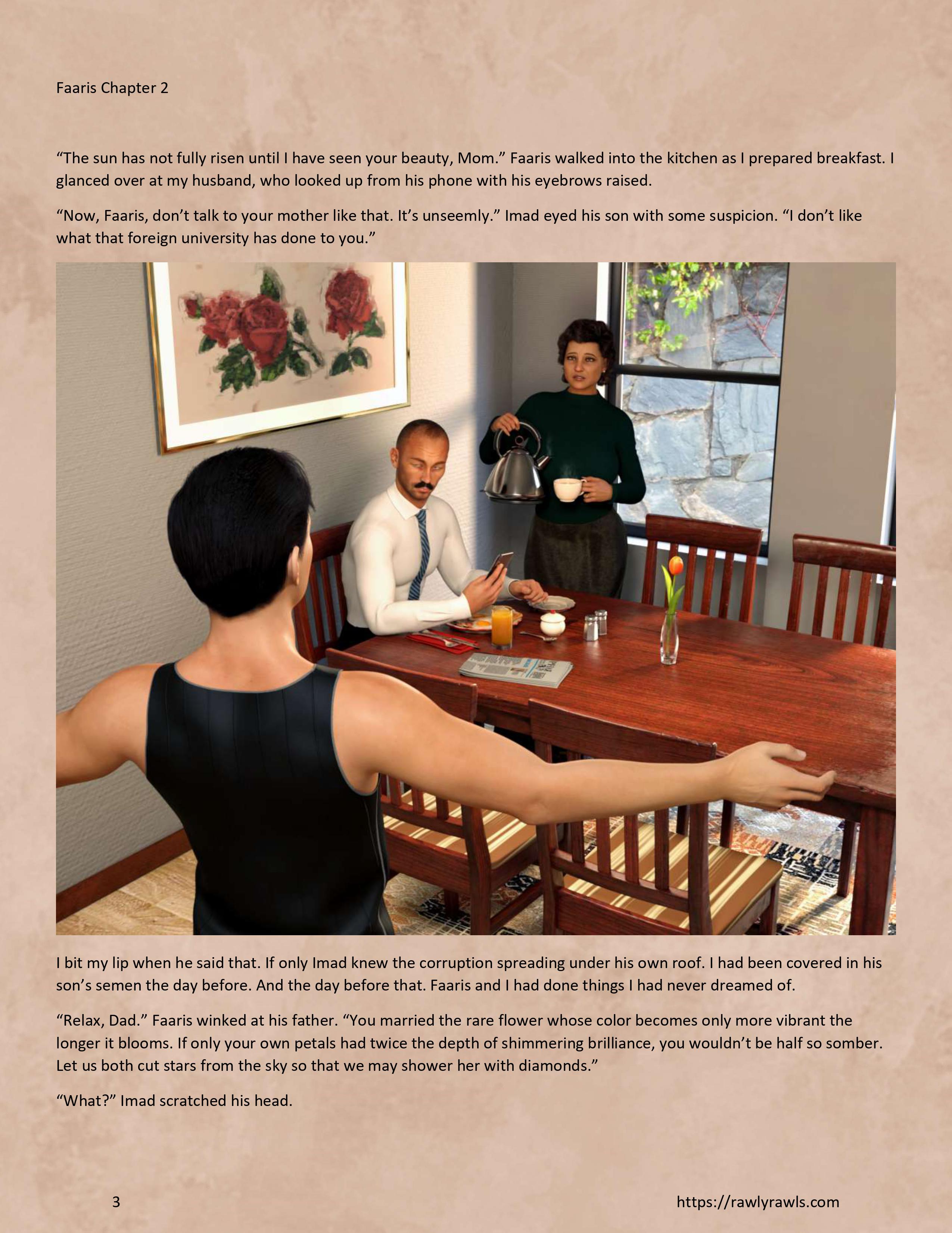 Faaris Bakir’s Summer Off [Redoxa], Faaris Bakir’s Summer Off 2, page 3 of 12