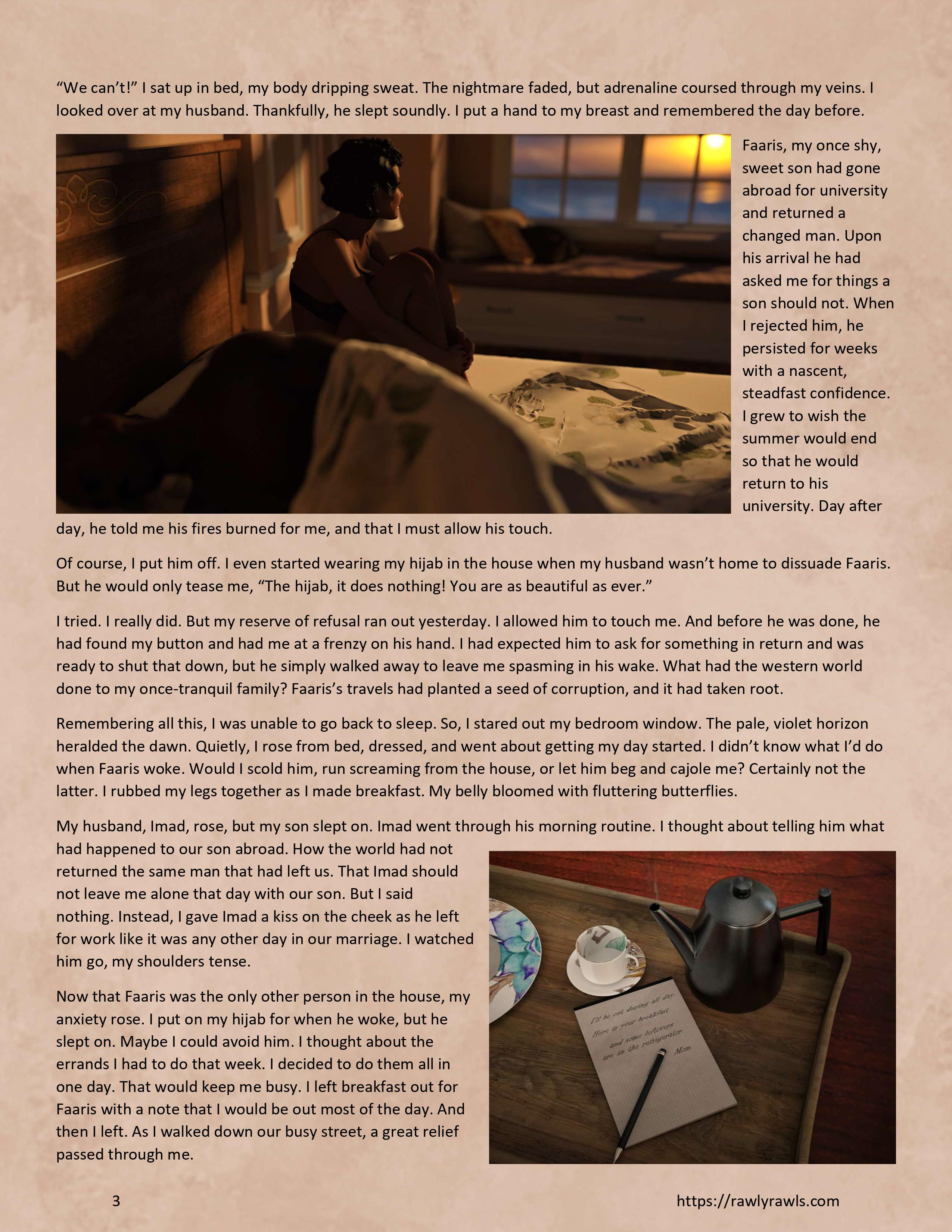 Faaris Bakir’s Summer Off [Redoxa], Faaris Bakir’s Summer Off 1, page 3 of 12
