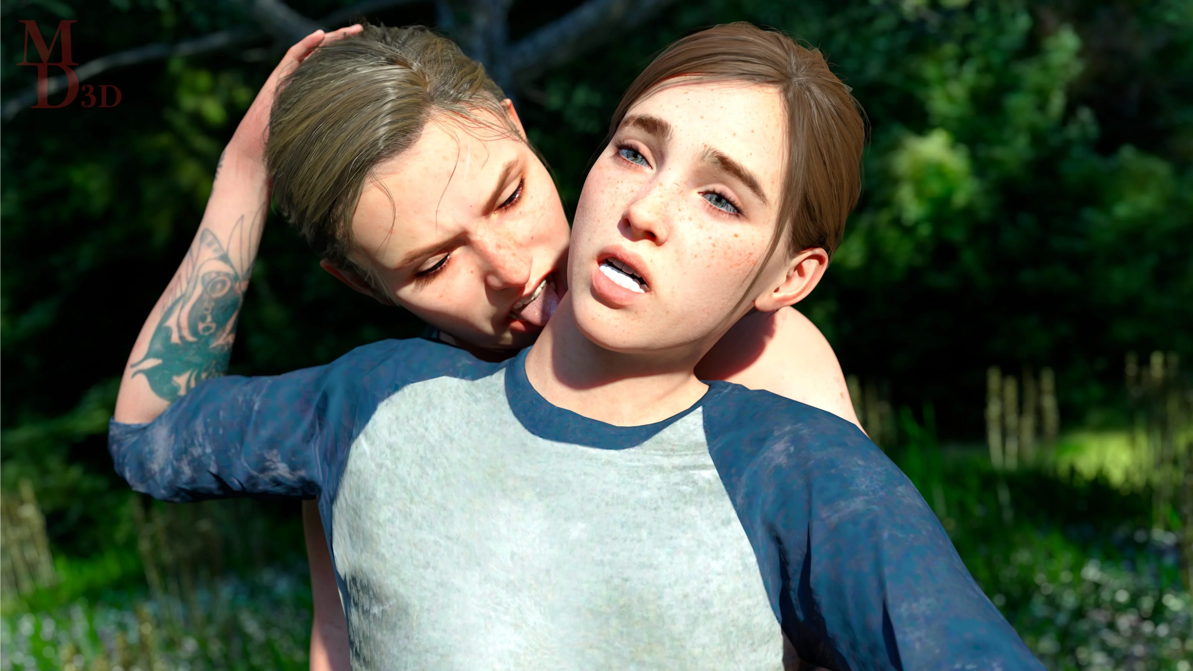 Abby & Ellie [ MagicDragon3D], 1. Abby and Ellie (The Last Of Us), page 12 of 173