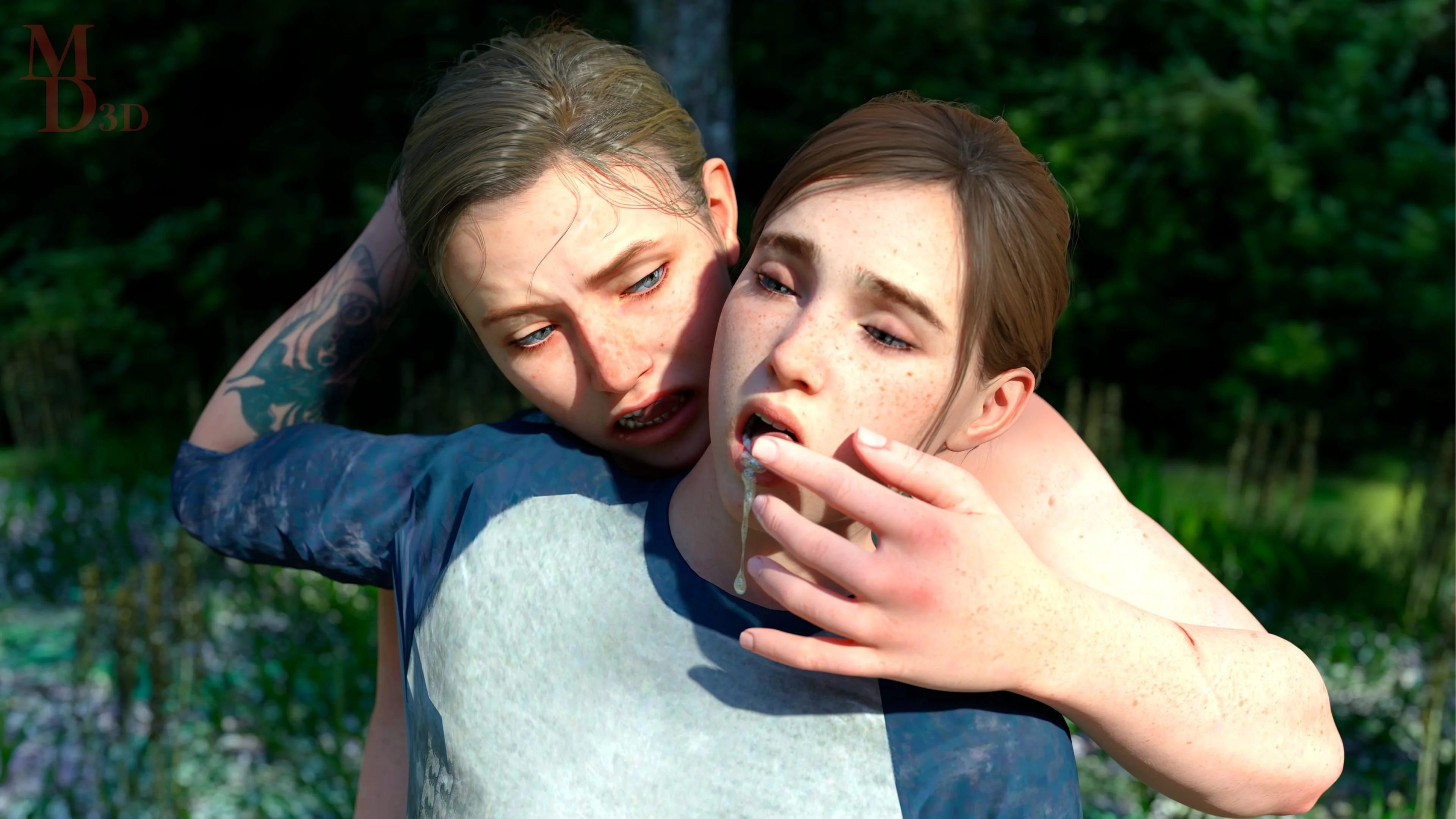 Abby & Ellie [ MagicDragon3D], 1. Abby and Ellie (The Last Of Us), page 13 of 173