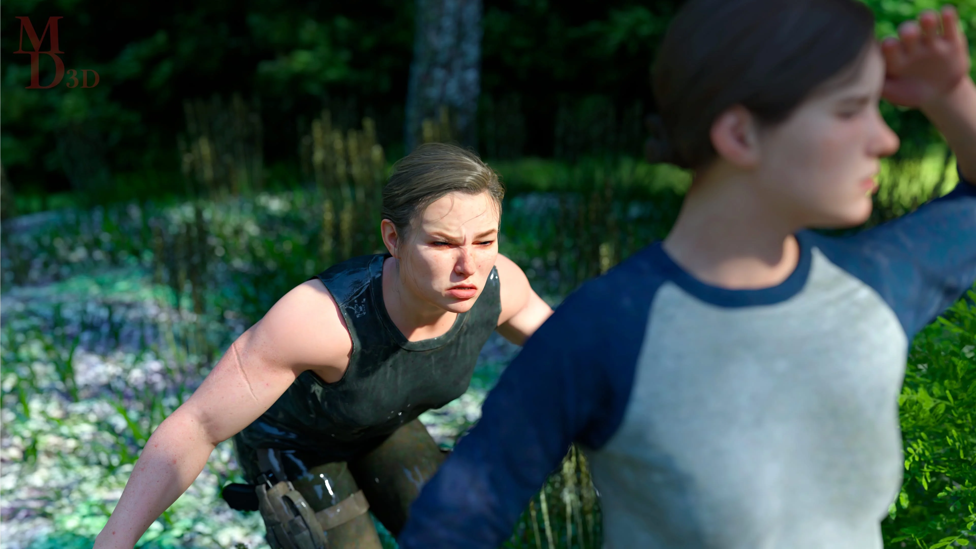 Abby & Ellie [ MagicDragon3D], 1. Abby and Ellie (The Last Of Us), page 3 of 173