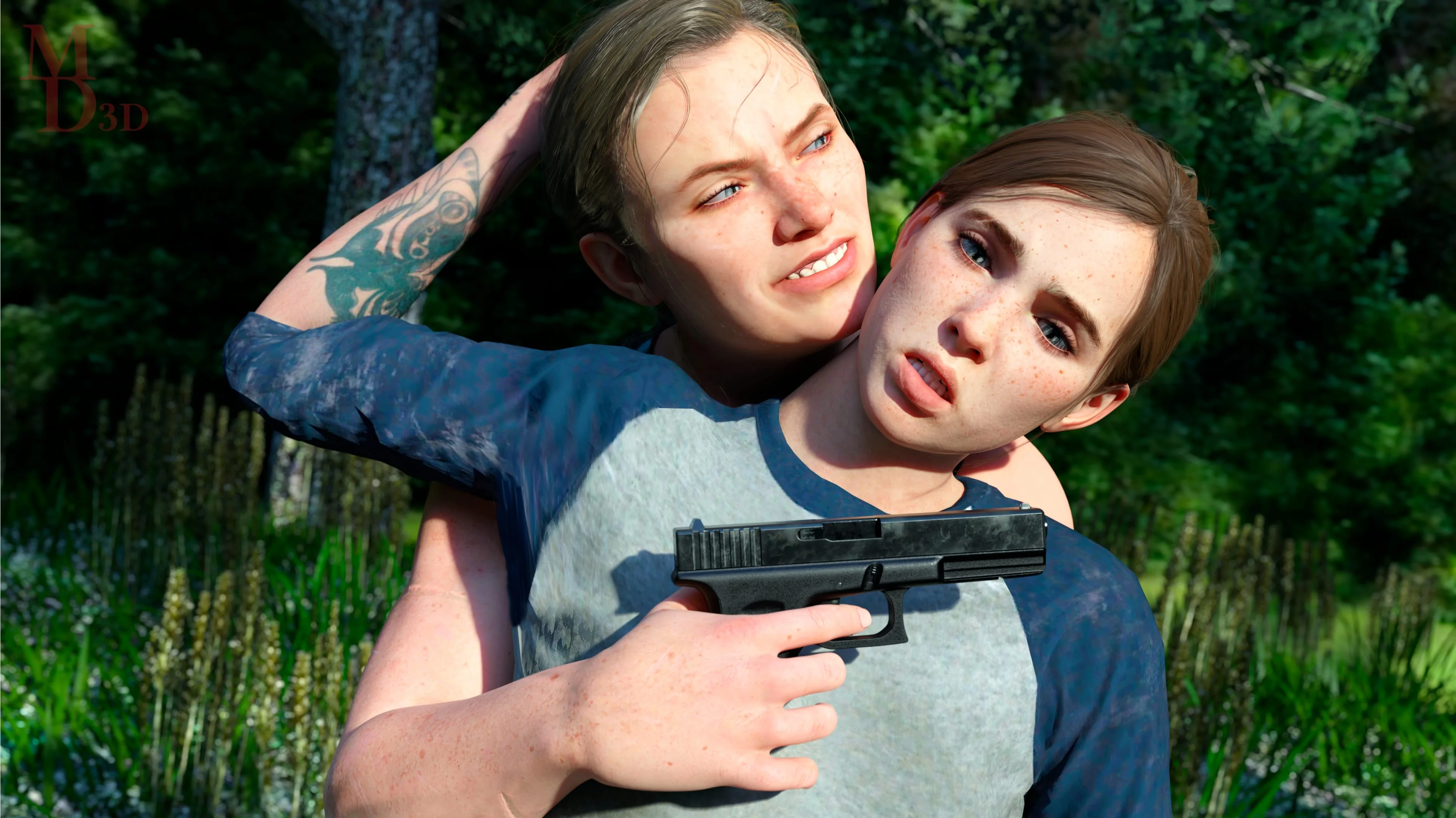 Abby & Ellie [ MagicDragon3D], 1. Abby and Ellie (The Last Of Us), page 10 of 173