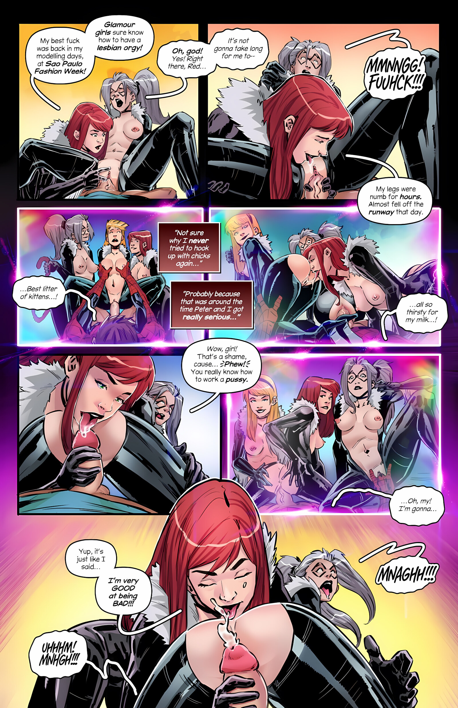 Fevered feline figments [Tracy Scops], Fevered feline figments, page 9 of 12