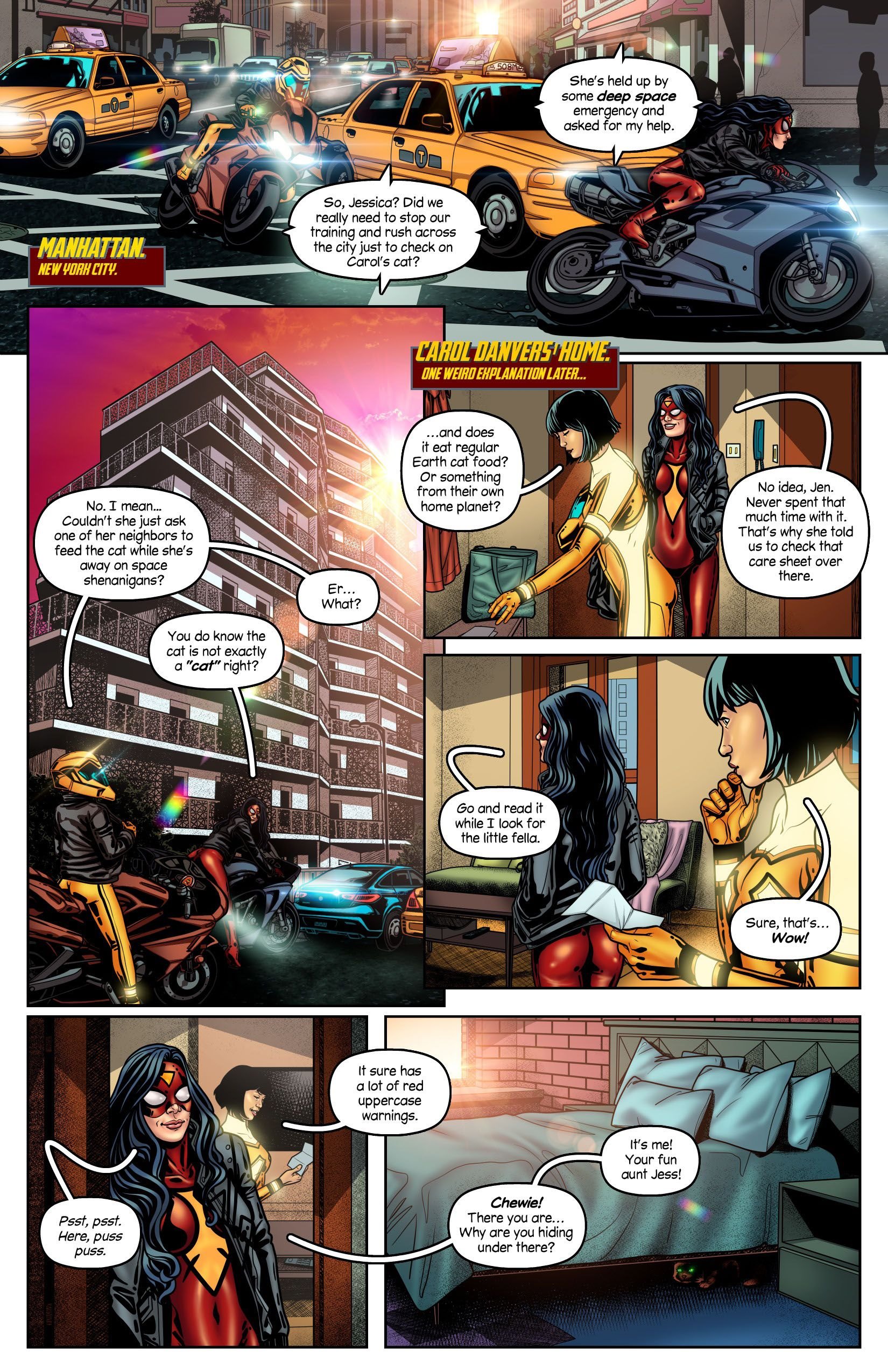 Flerken Outbreak [Tracy Scops], Flerken Outbreak, page 3 of 11