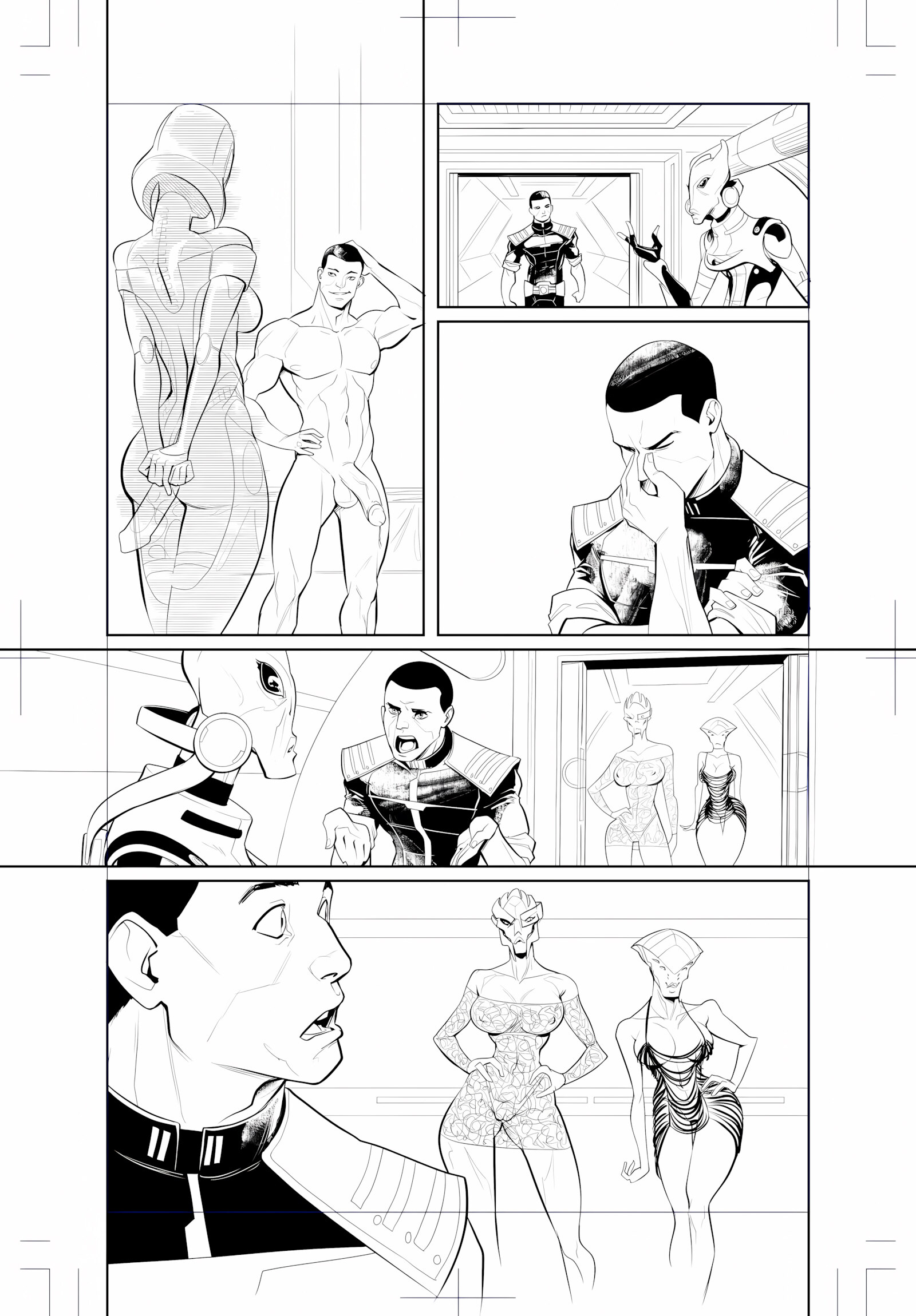 Gender Effect (Mass Effect 3) [Garth Graham | Temporal Wolf], Gender Effect, page 6 of 7