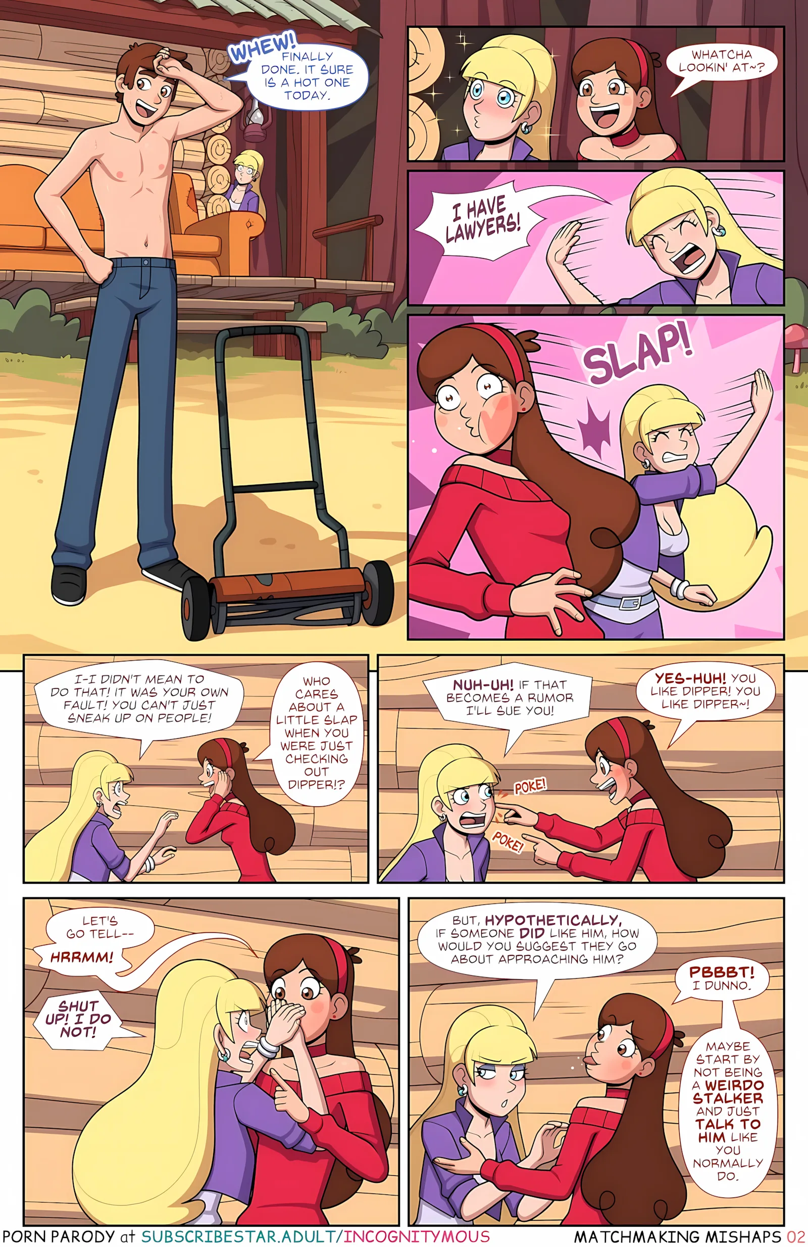 Gravity Falls – Matchmaking Mishaps [Incognitymous], Gravity Falls - Matchmaking Mishaps, page 2 of 57