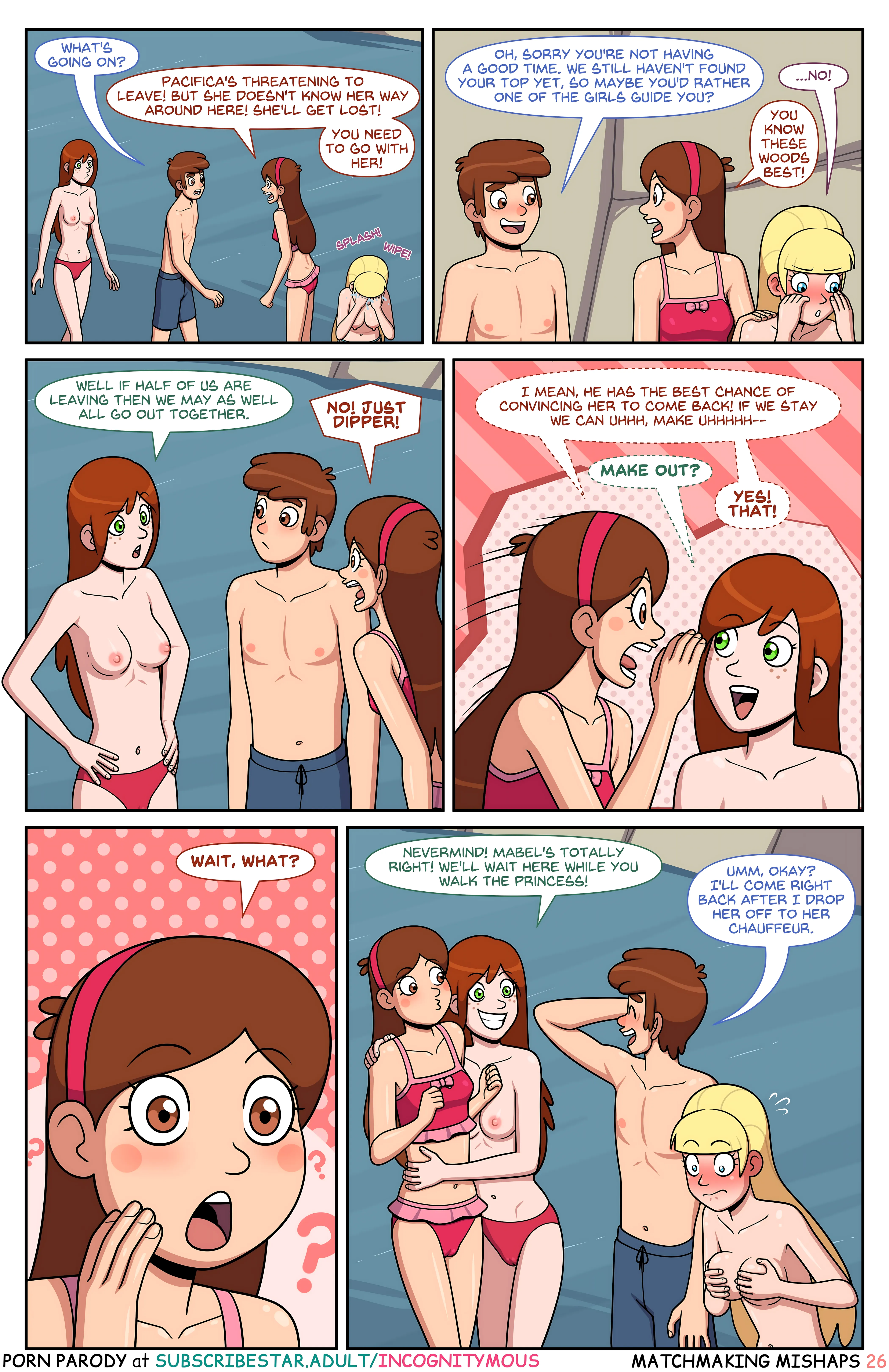 Gravity Falls – Matchmaking Mishaps [Incognitymous], Gravity Falls - Matchmaking Mishaps, page 26 of 57