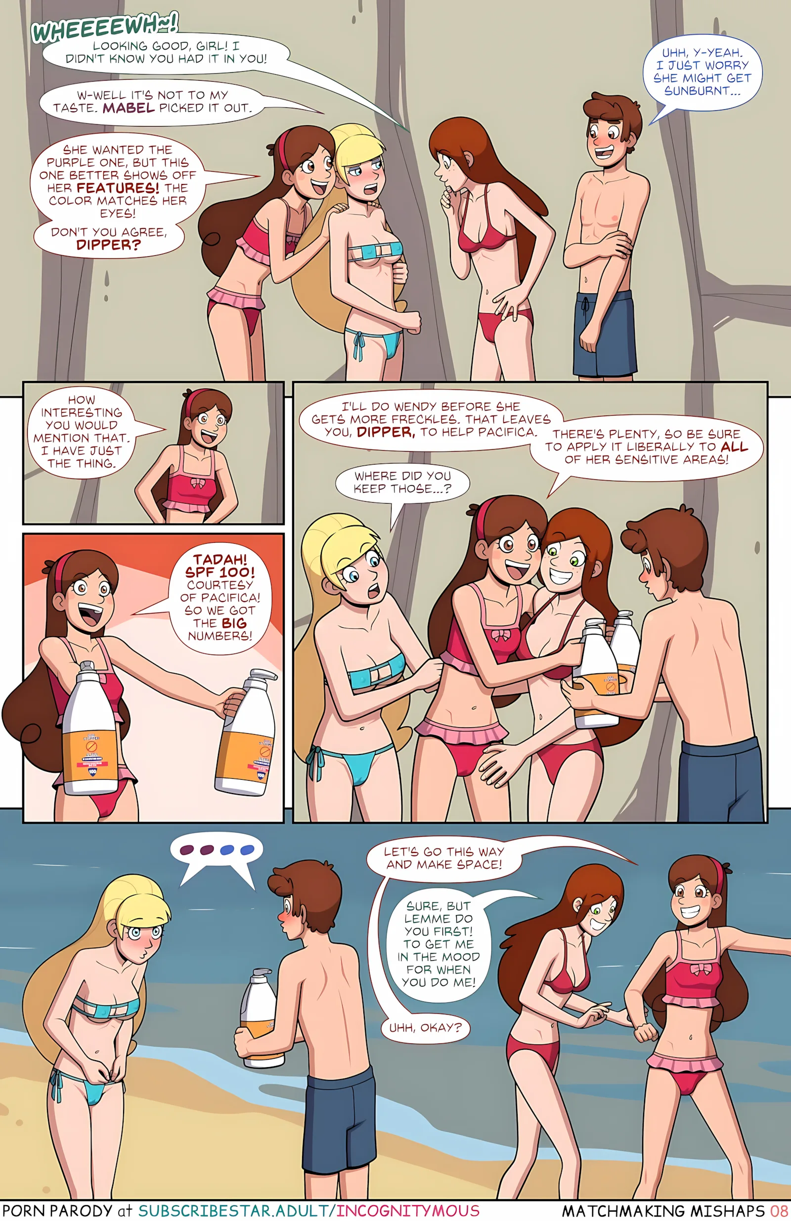 Gravity Falls – Matchmaking Mishaps [Incognitymous], Gravity Falls - Matchmaking Mishaps, page 8 of 57