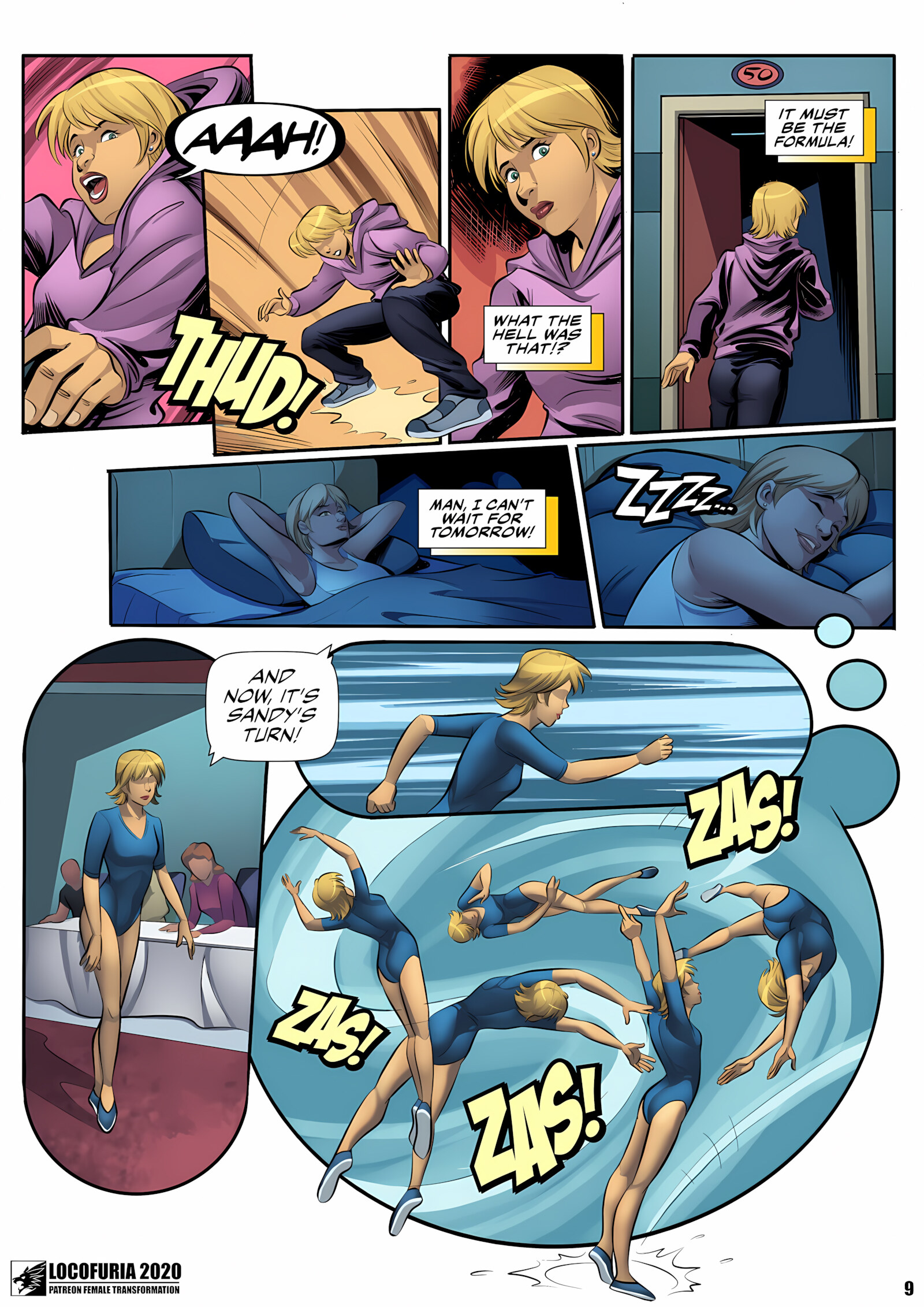 Gymcats [Locofuria], Gymcats, page 12 of 23