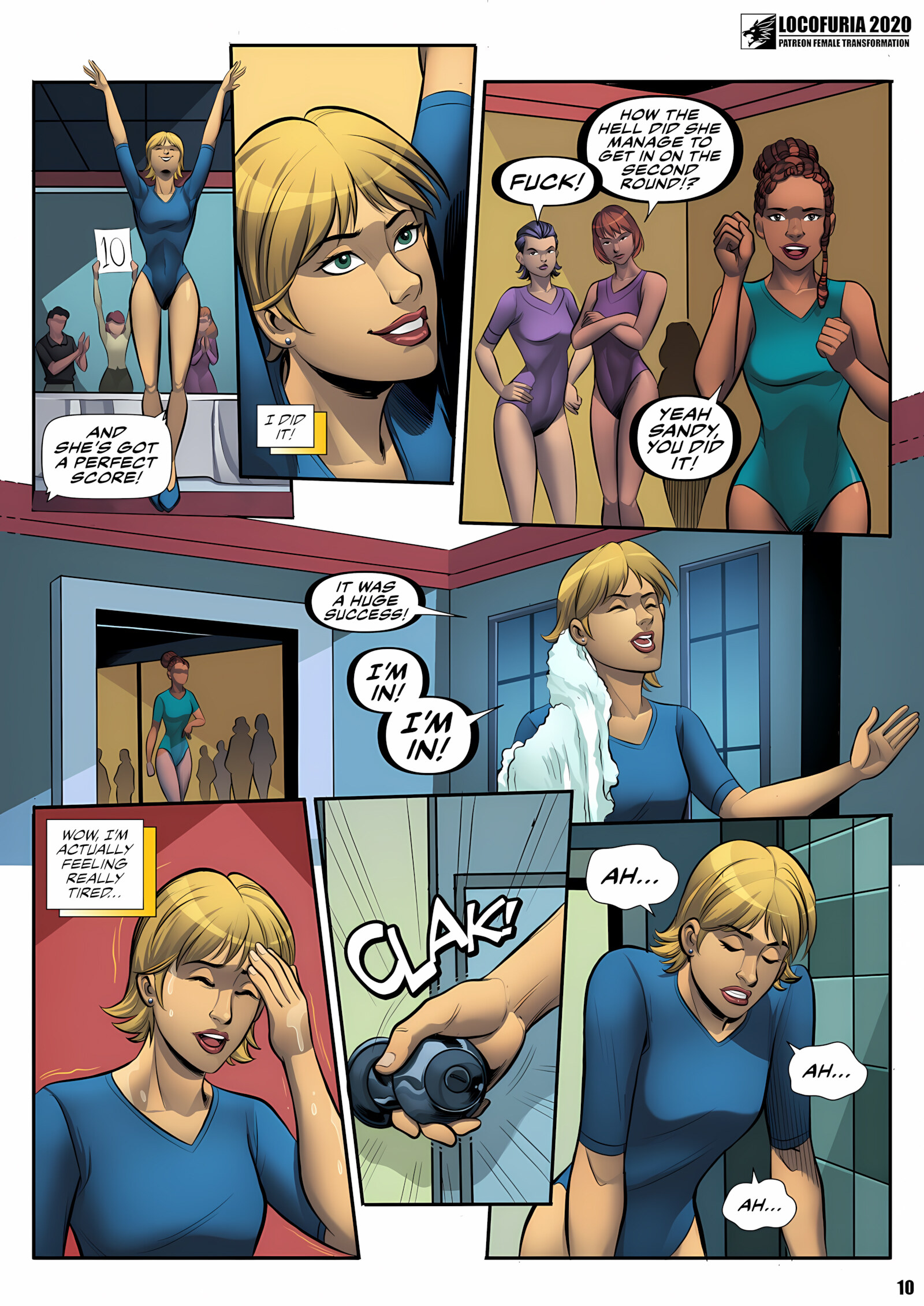 Gymcats [Locofuria], Gymcats, page 13 of 23