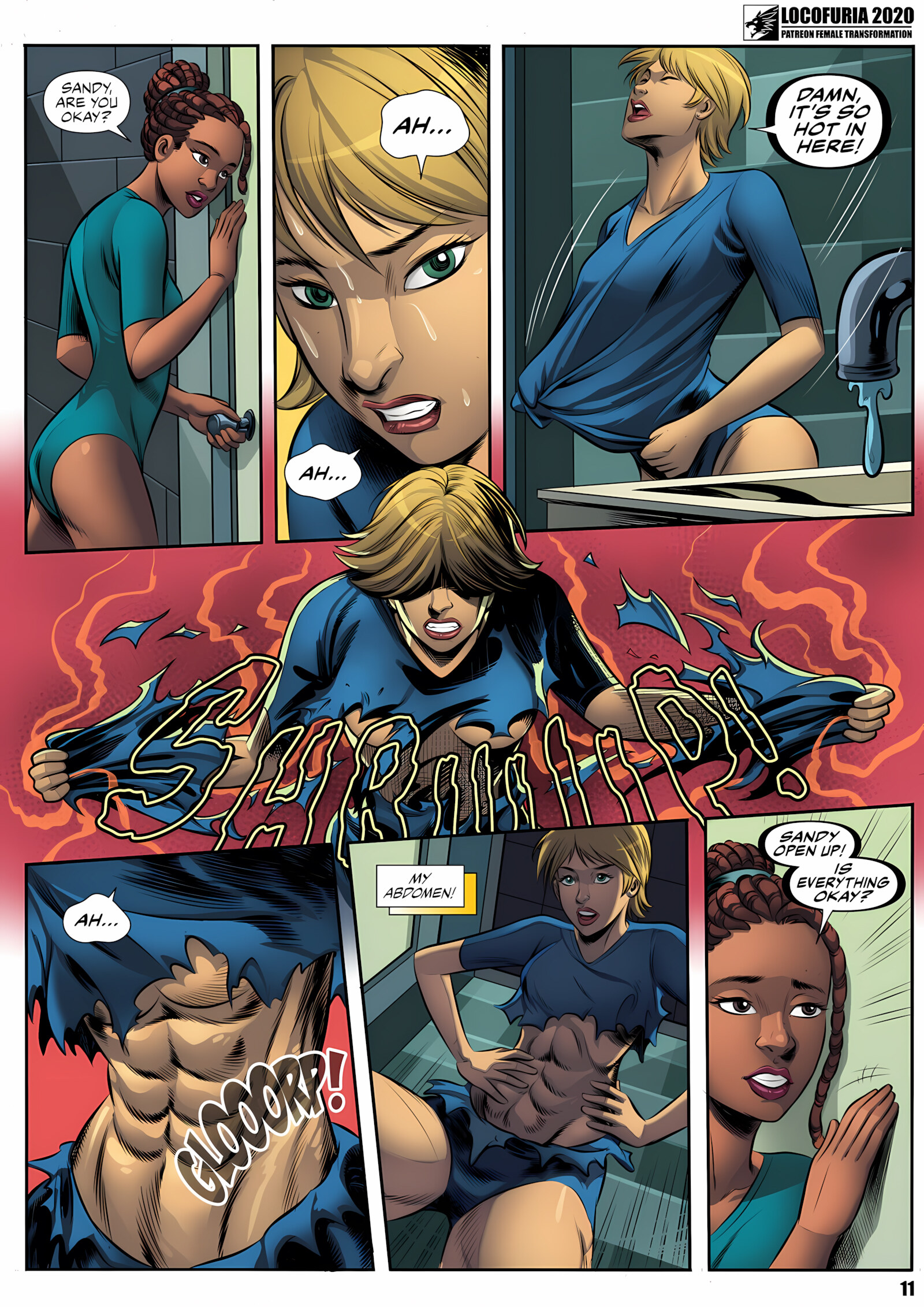 Gymcats [Locofuria], Gymcats, page 14 of 23