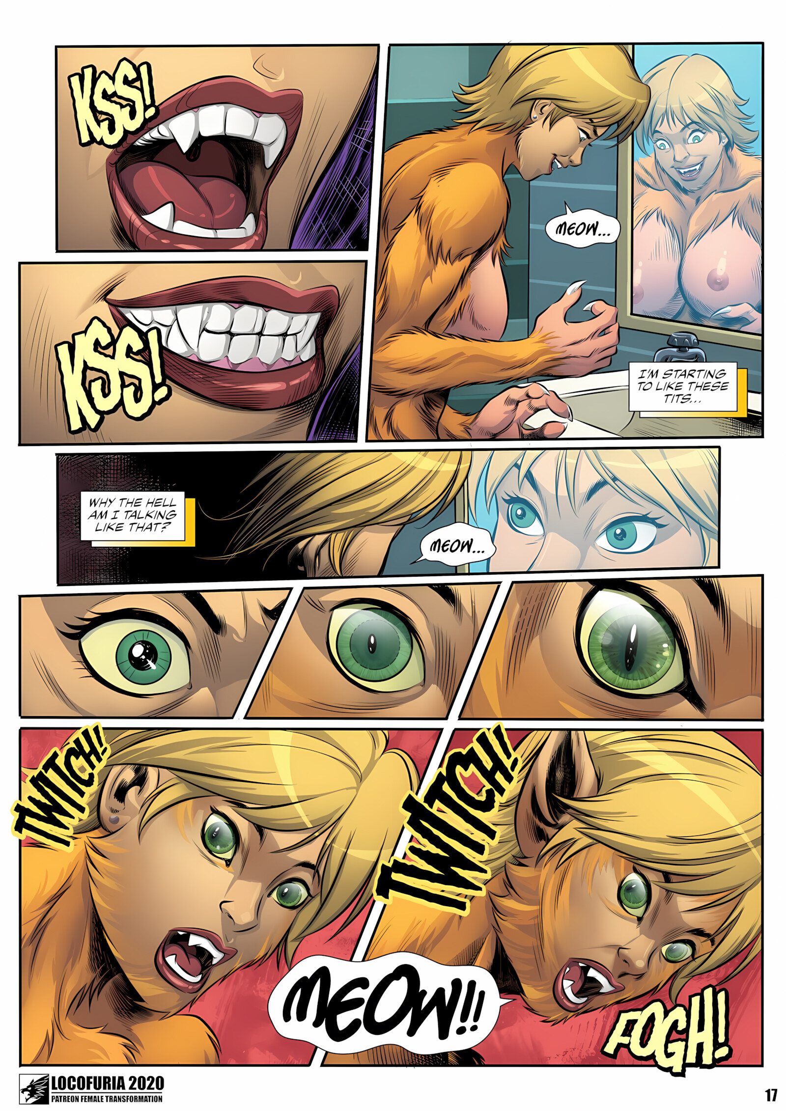 Gymcats [Locofuria], Gymcats, page 20 of 23