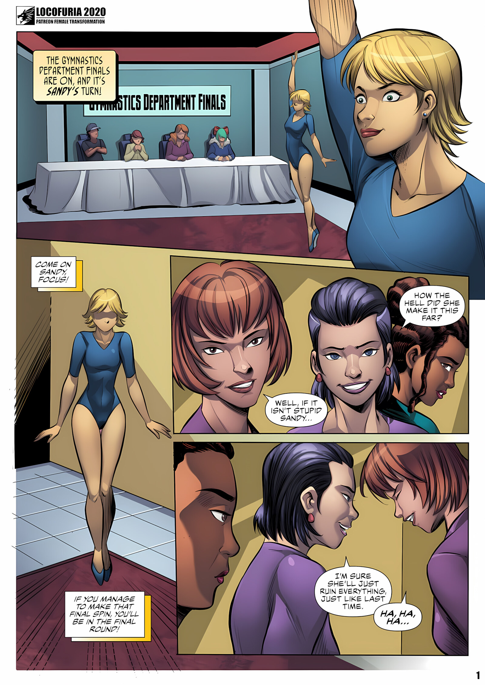 Gymcats [Locofuria], Gymcats, page 4 of 23