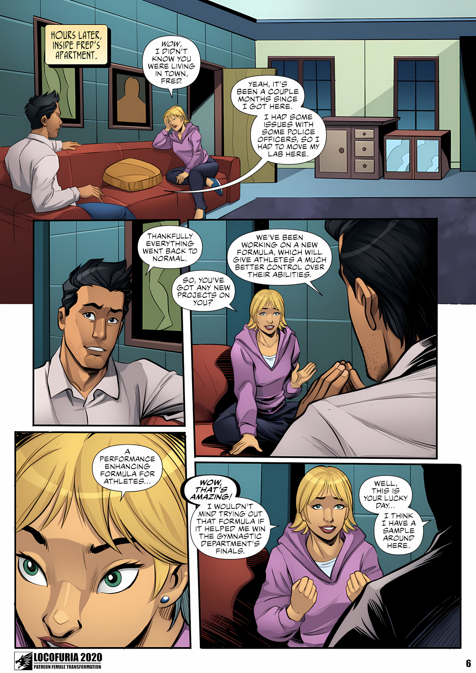 Gymcats [Locofuria], Gymcats, page 9 of 23