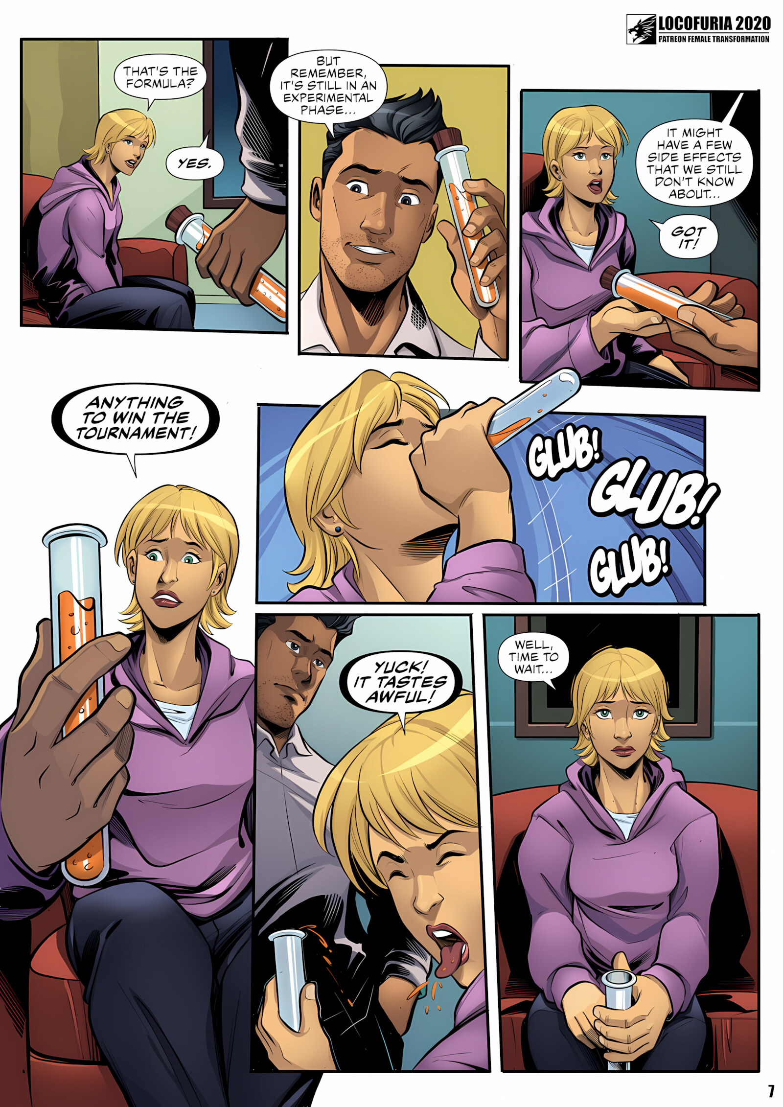 Gymcats [Locofuria], Gymcats, page 10 of 23