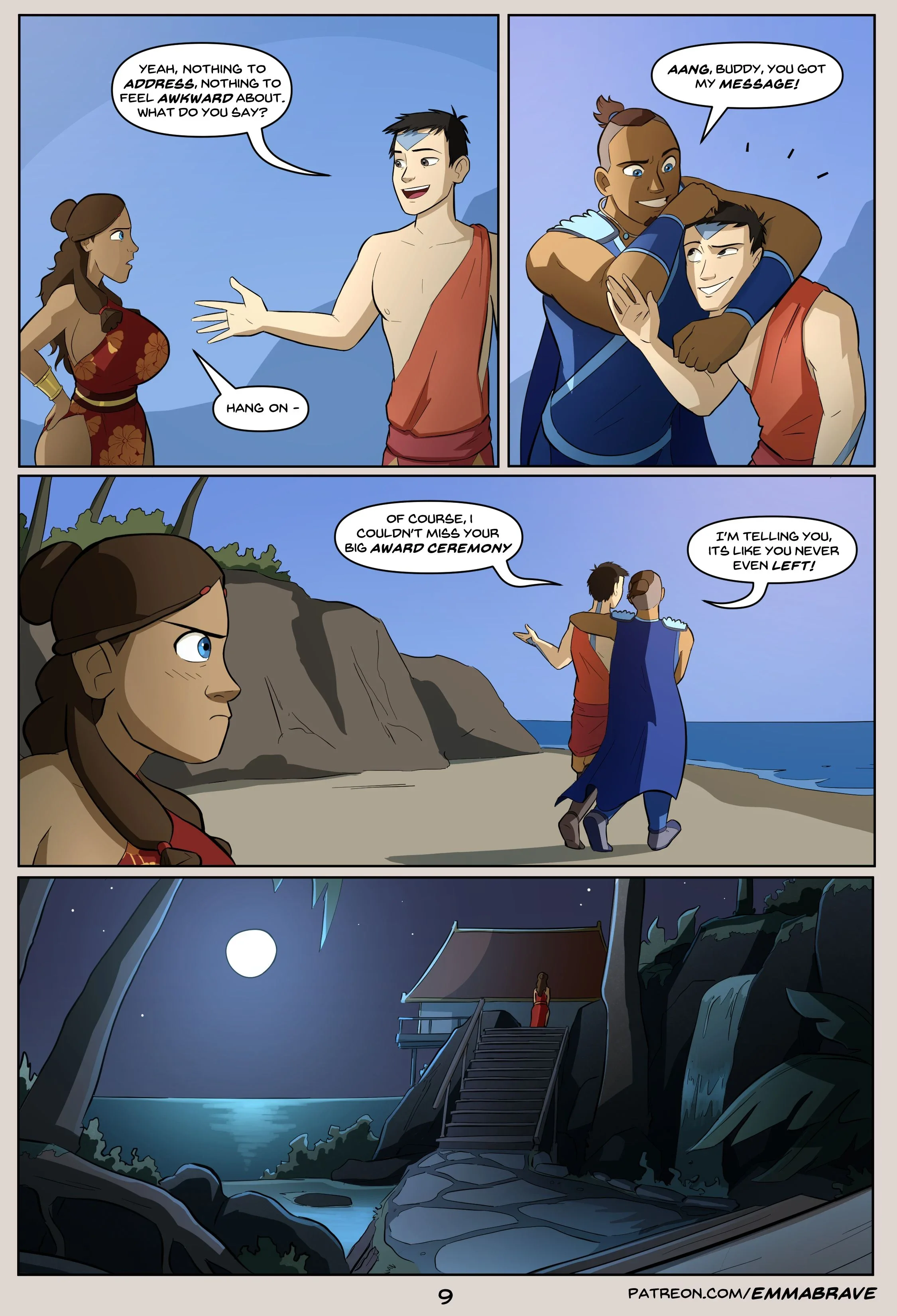 After Avatar [EmmaBrave], 4 . After Avatar - Chapter 4 (Avatar The Last Airbender), page 11 of 61