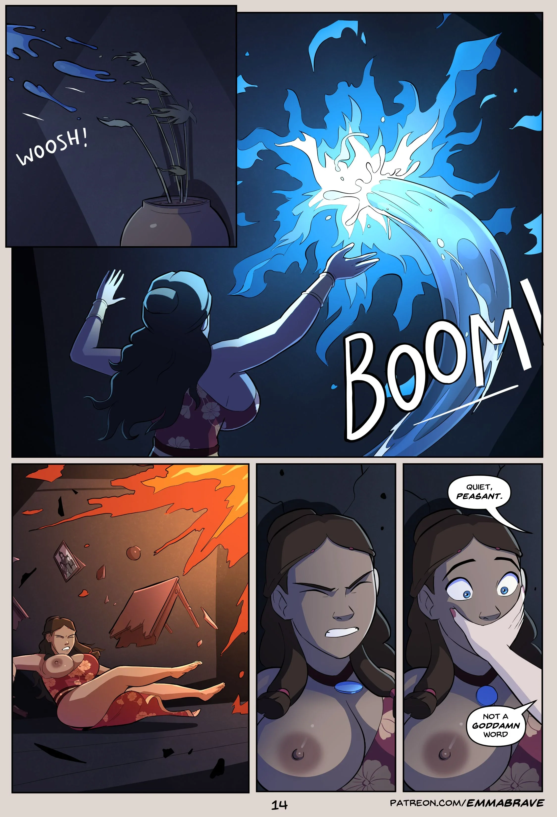 After Avatar [EmmaBrave], 4 . After Avatar - Chapter 4 (Avatar The Last Airbender), page 16 of 61
