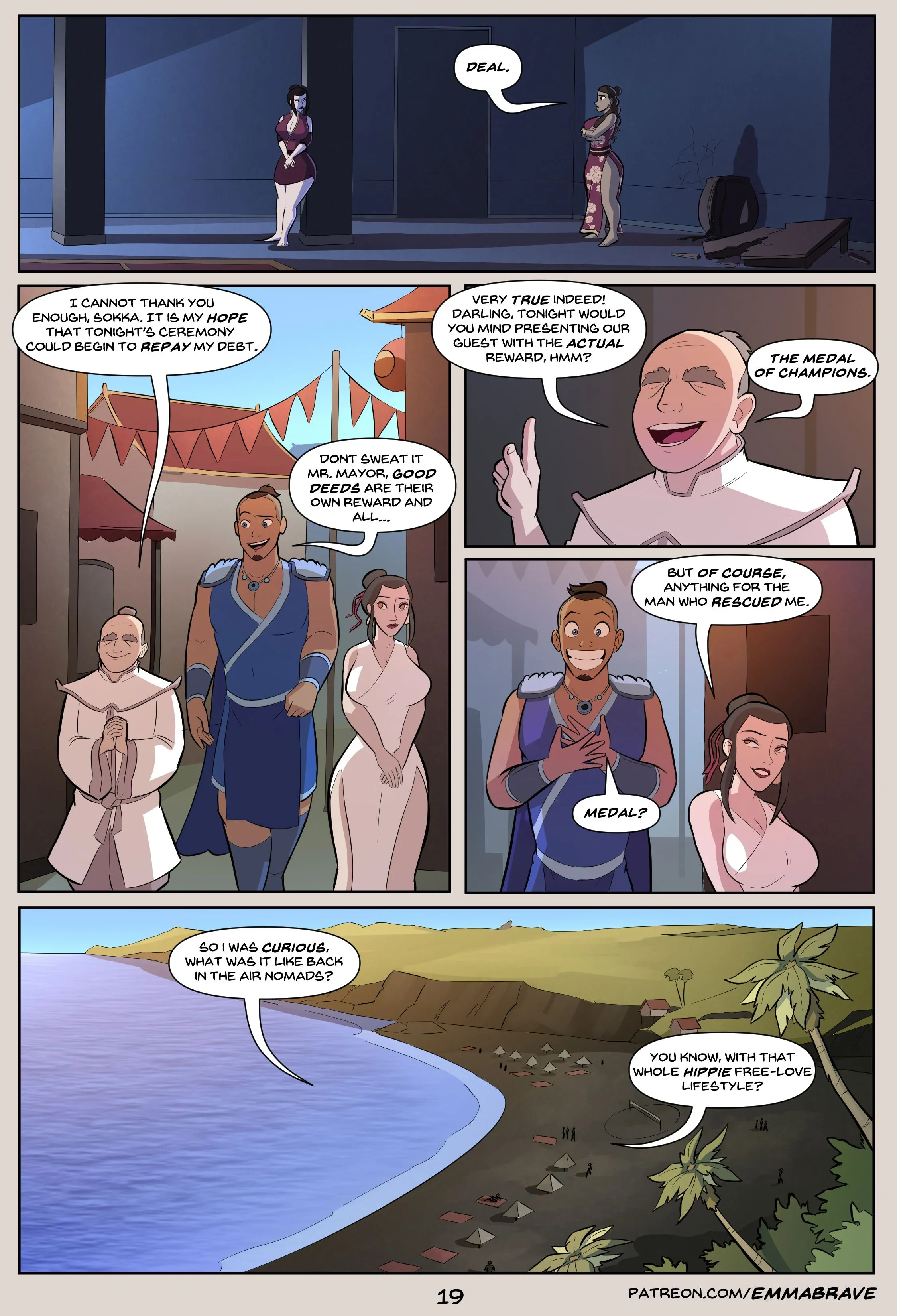 After Avatar [EmmaBrave], 4 . After Avatar - Chapter 4 (Avatar The Last Airbender), page 21 of 61