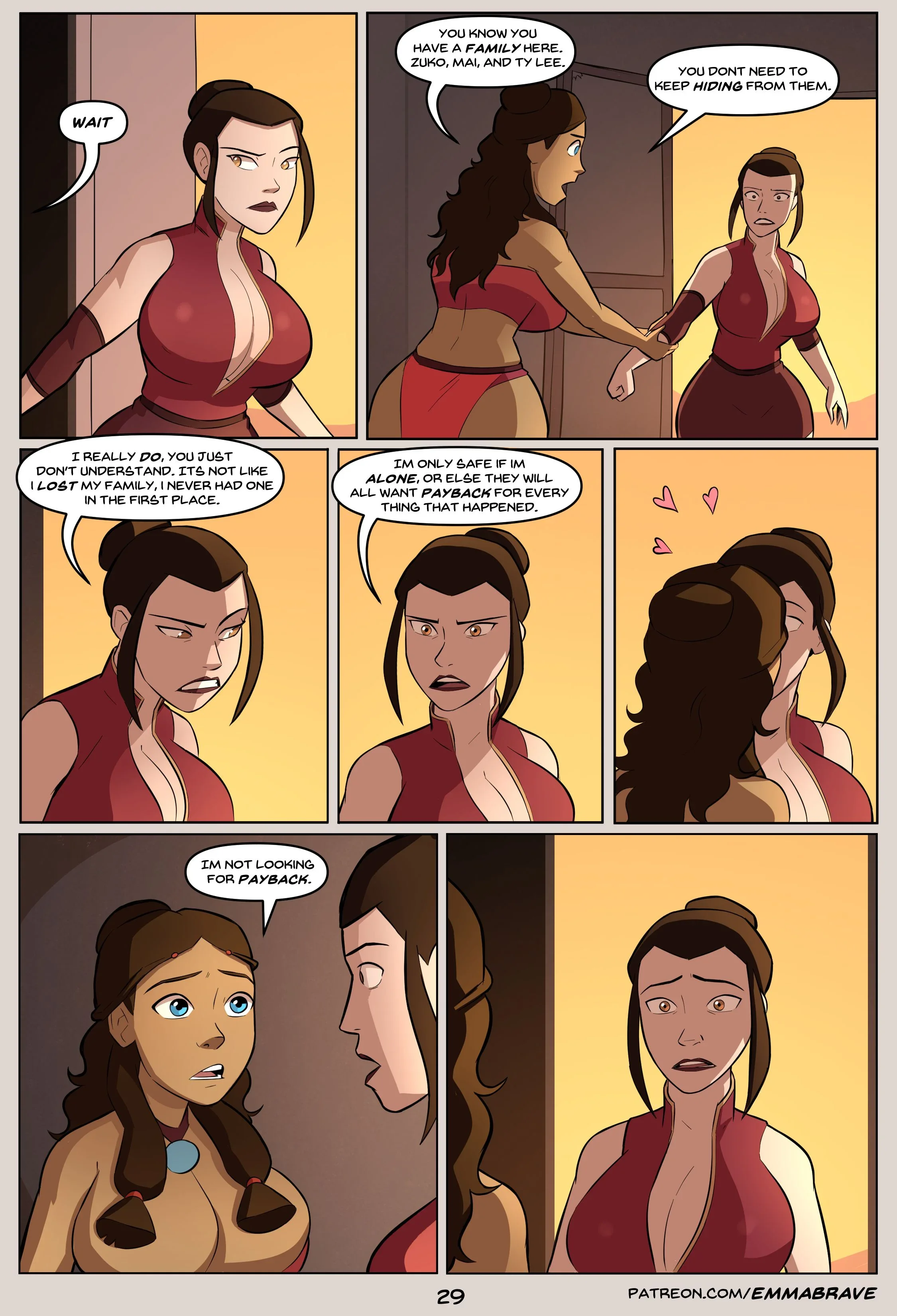 After Avatar [EmmaBrave], 4 . After Avatar - Chapter 4 (Avatar The Last Airbender), page 31 of 61