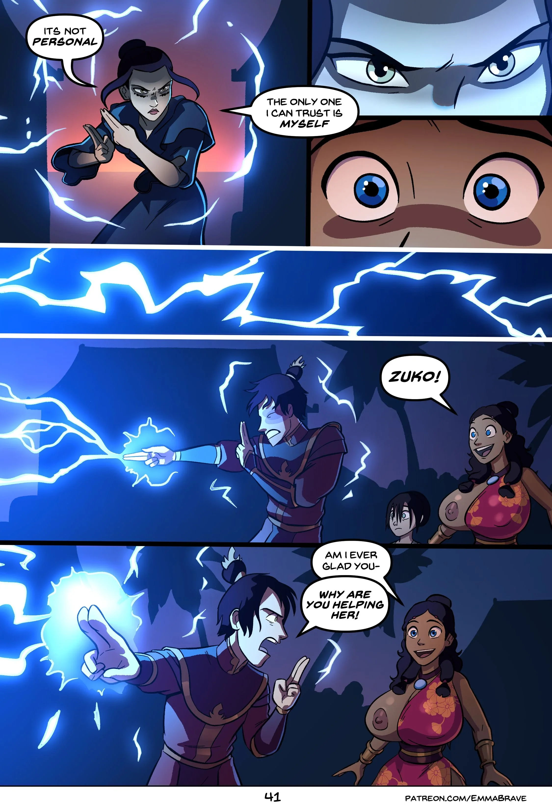 After Avatar [EmmaBrave], 4 . After Avatar - Chapter 4 (Avatar The Last Airbender), page 43 of 61