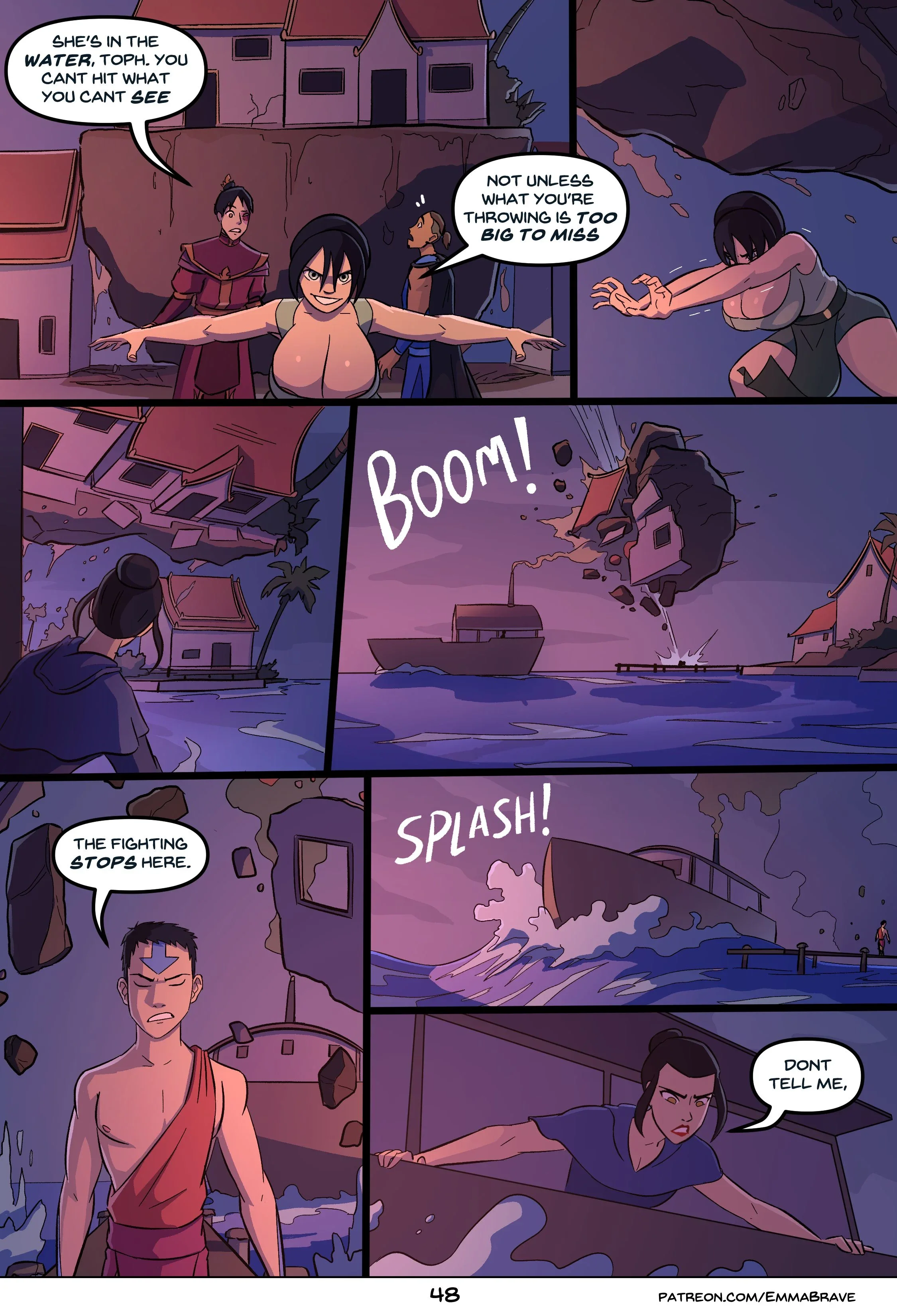 After Avatar [EmmaBrave], 4 . After Avatar - Chapter 4 (Avatar The Last Airbender), page 50 of 61