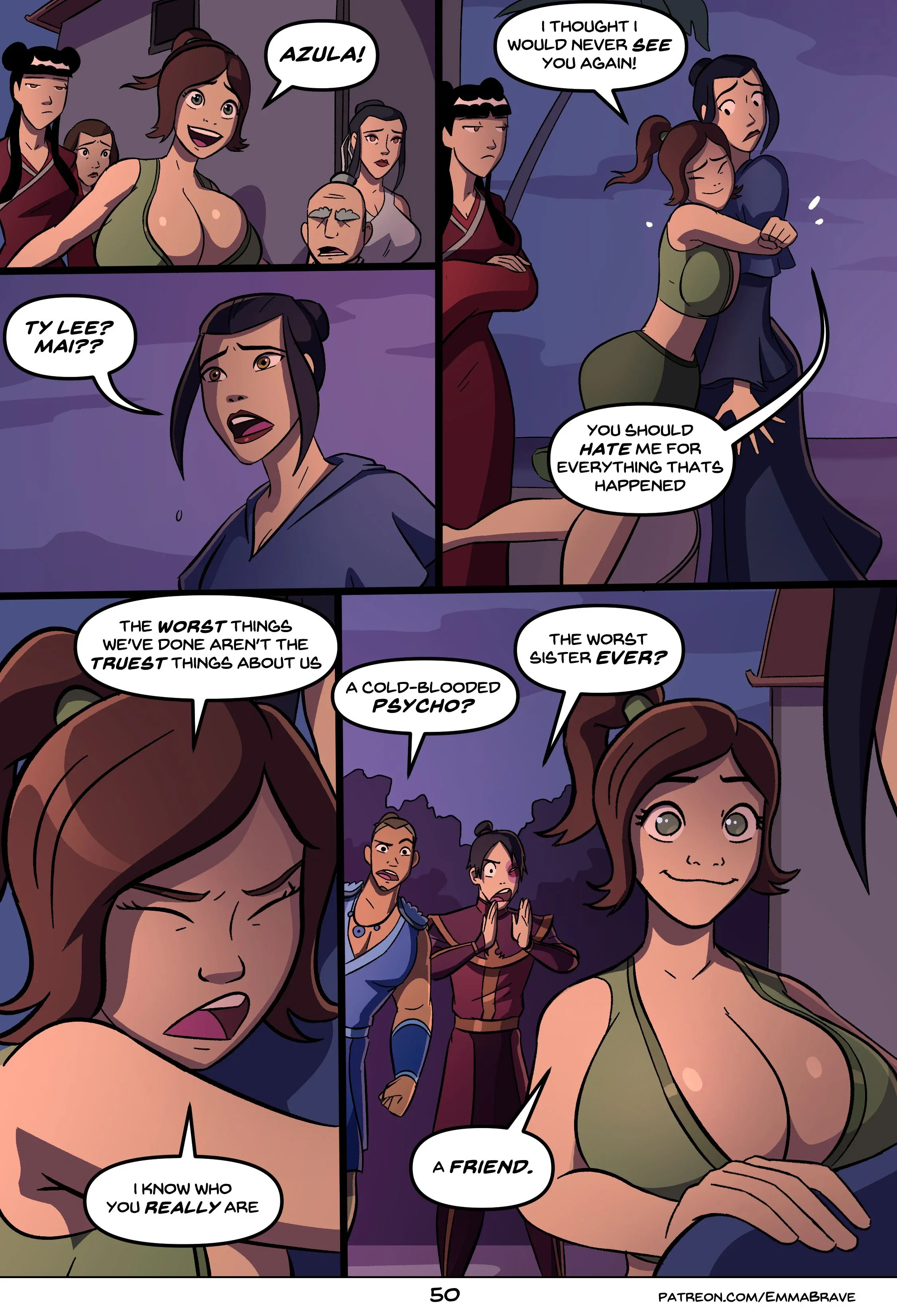 After Avatar [EmmaBrave], 4 . After Avatar - Chapter 4 (Avatar The Last Airbender), page 52 of 61